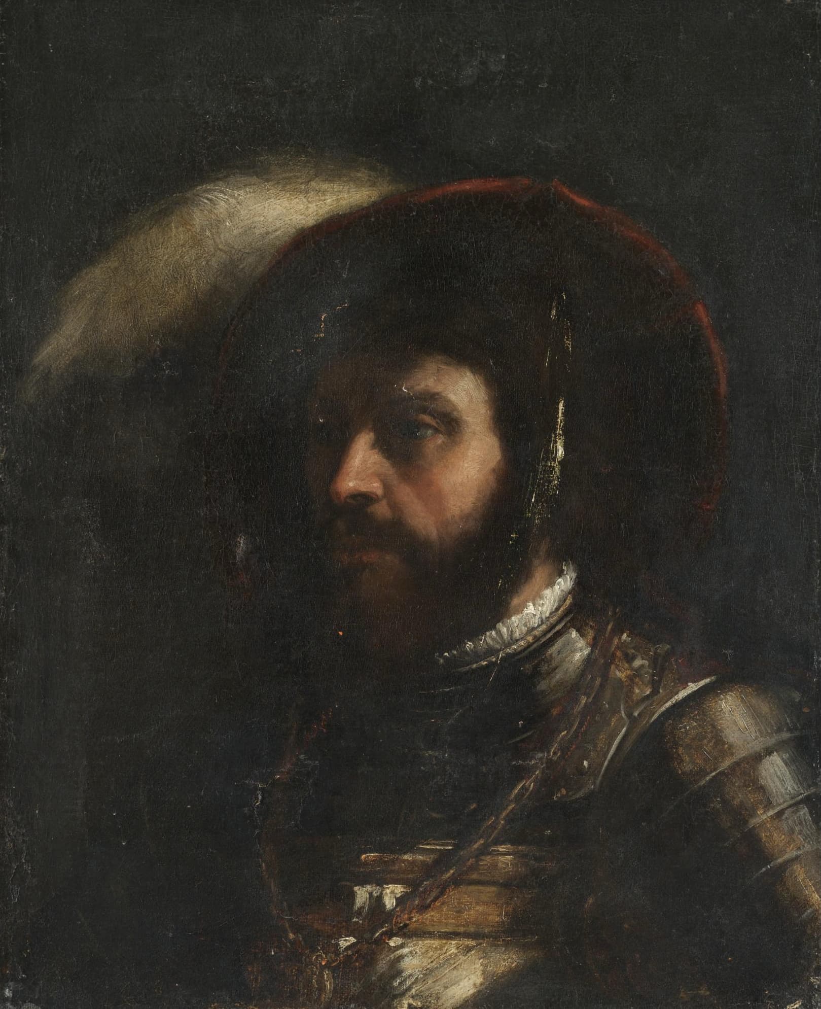 《骑士肖像》（Portrait of a Knight）｜提香 Titian｜不明