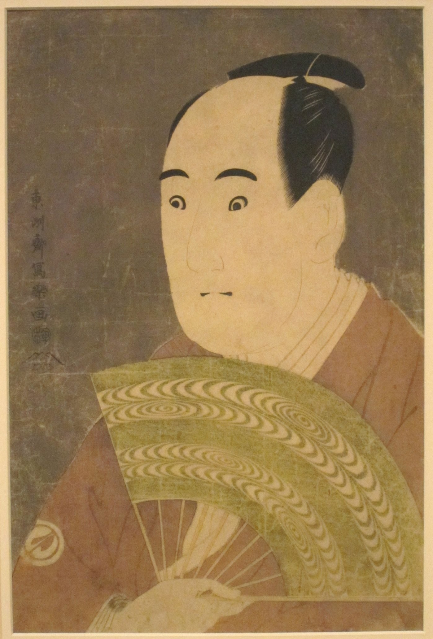 泽村宗十郎 III 饰 Ogishi Kurando，檀香山写乐木刻版画