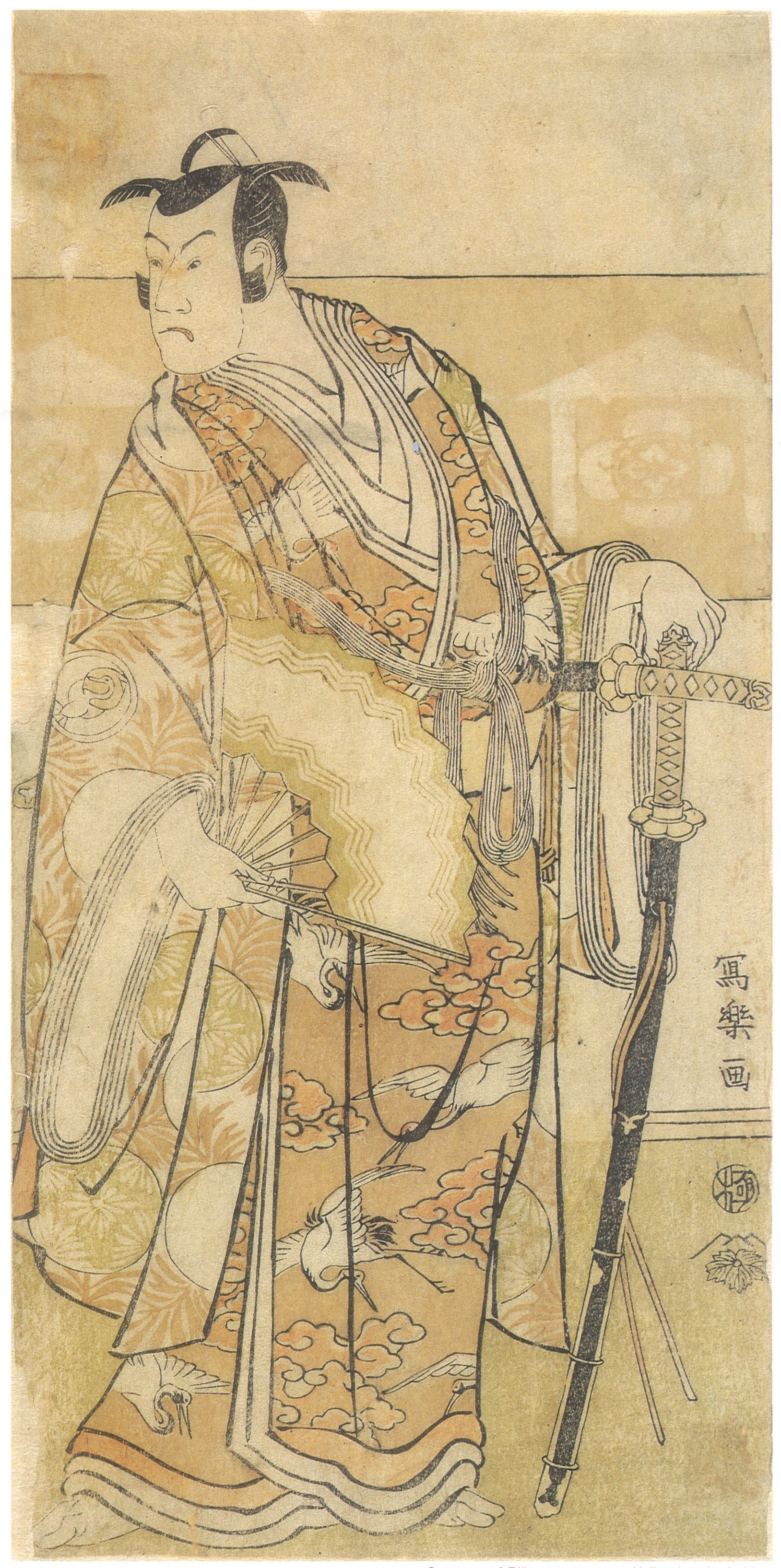 （1794）第三代坂东彦三郎 饰 工藤左卫门助常