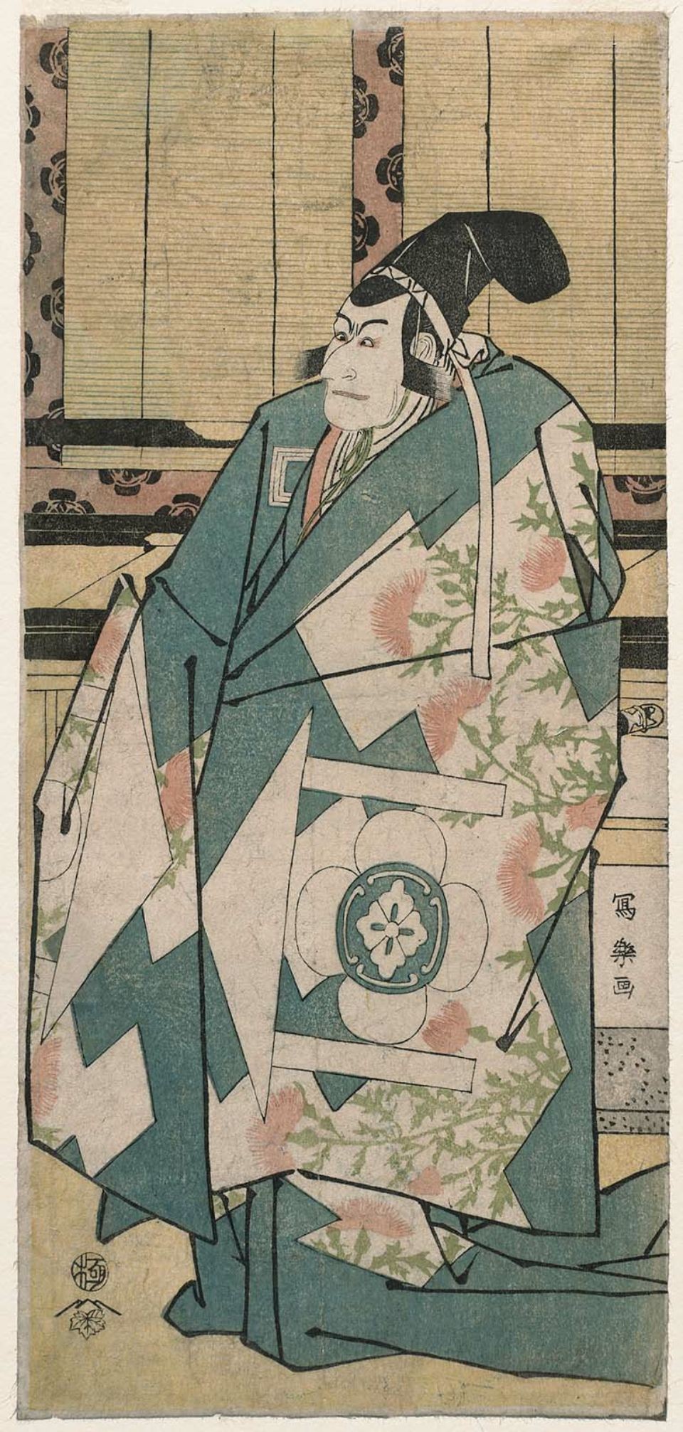 (1794) 市川海老藏 饰 工藤左卫门助经