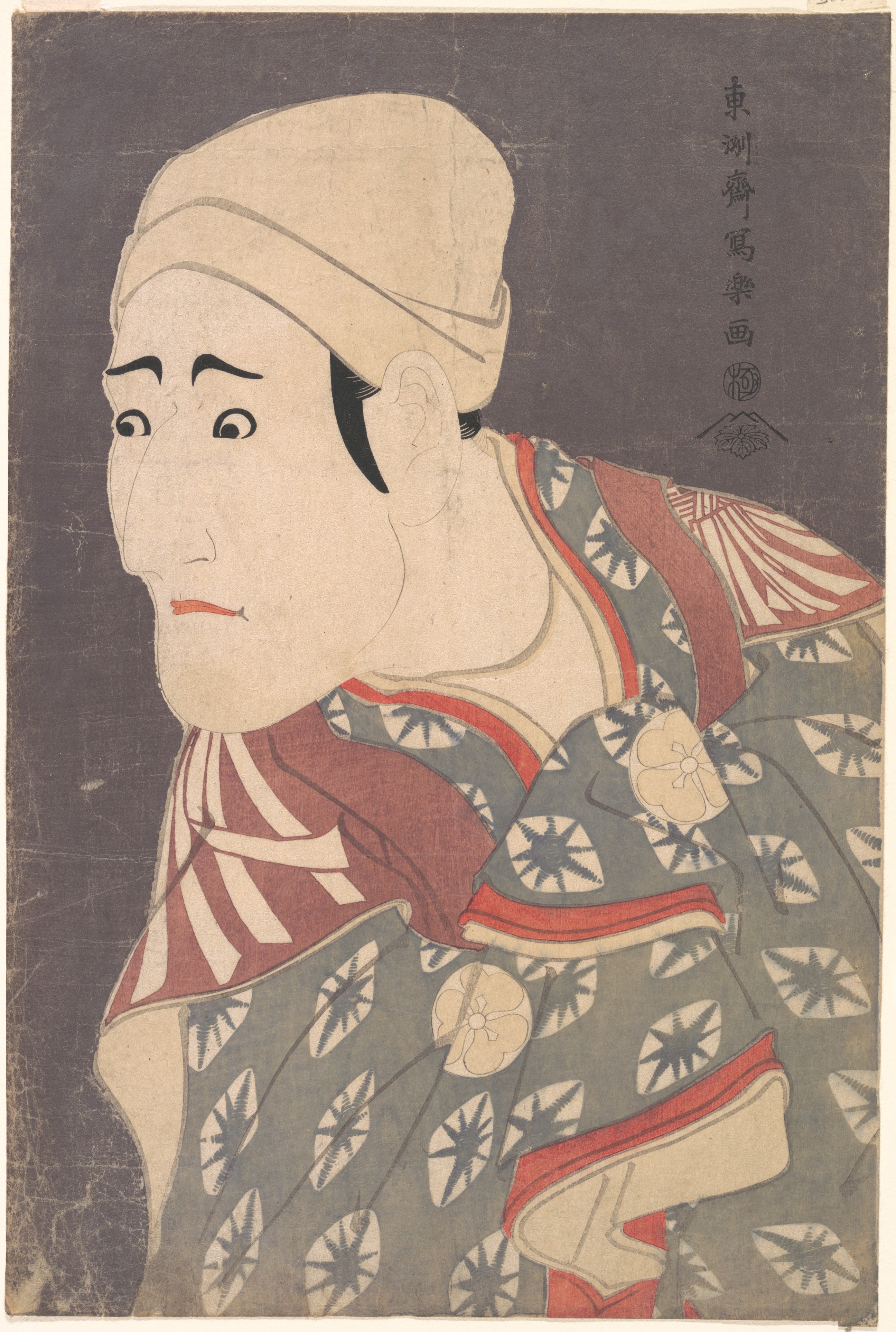 (1794) 森田勘也八世 剧中片泷内典花梨 饰 莺二郎作
