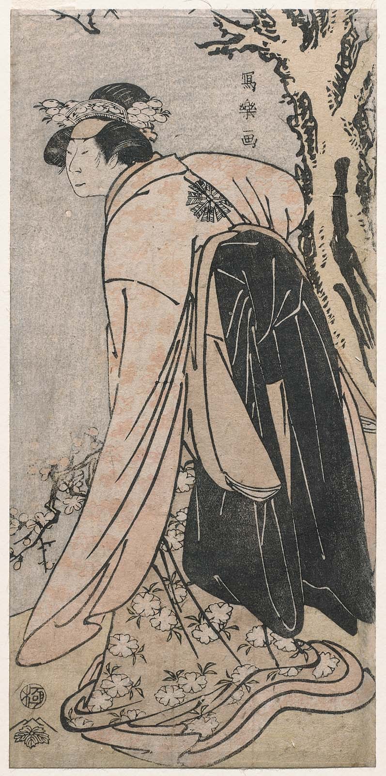 (1794) 中村乃潮二世 饰 木之花，木之鹤之之女