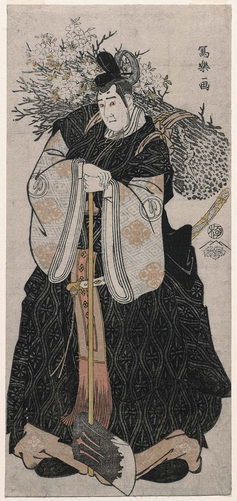 (1794) 第三代泽村总十郎 饰 大友黑主