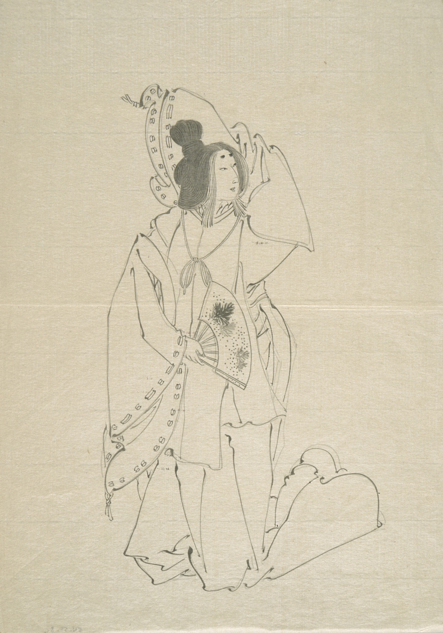 《月冈芳年作品：弓手习作》（"Works of Yoshinori Tsukioka: Archery Practice"）｜月冈芳年 Tsukioka Yoshitoshi｜不明