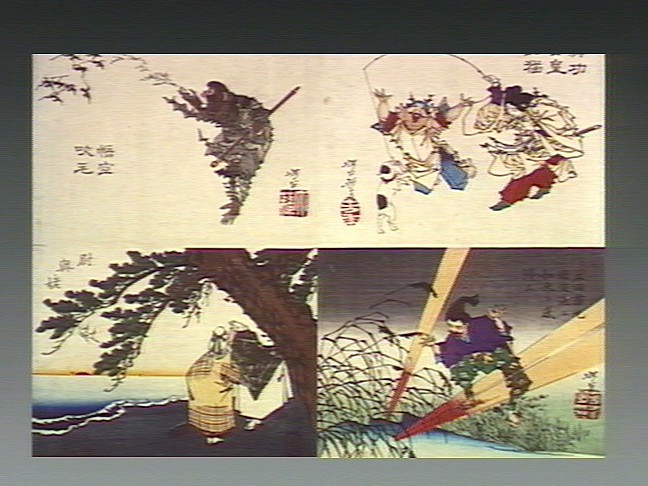《日本和中国传说中的场景》（Scene from Japanese and Chinese legends）｜月冈芳年 Tsukioka Yoshitoshi｜不明