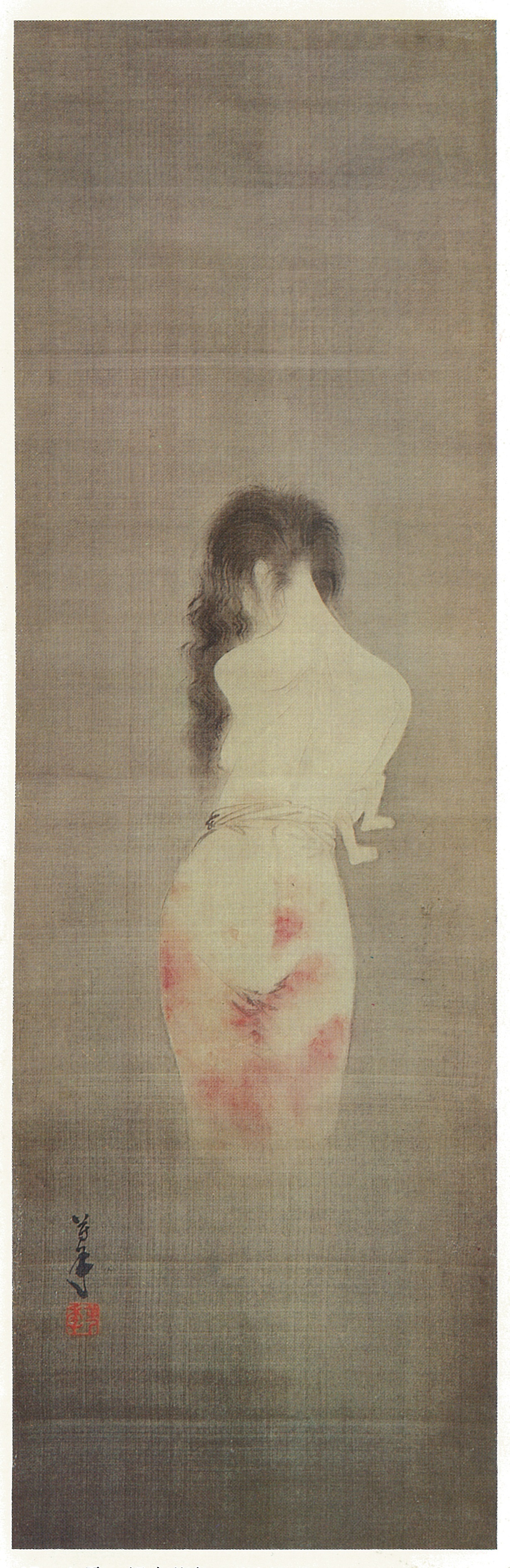 《四时春花：荏原郡原村春梅园》（全盛四季春 荏原郡原村立春梅園）｜月冈芳年 Tsukioka Yoshitoshi｜不明