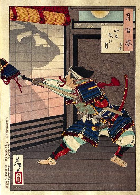 《山木馆月》（Yamakidatetsuki）｜月冈芳年 Tsukioka Yoshitoshi｜1886