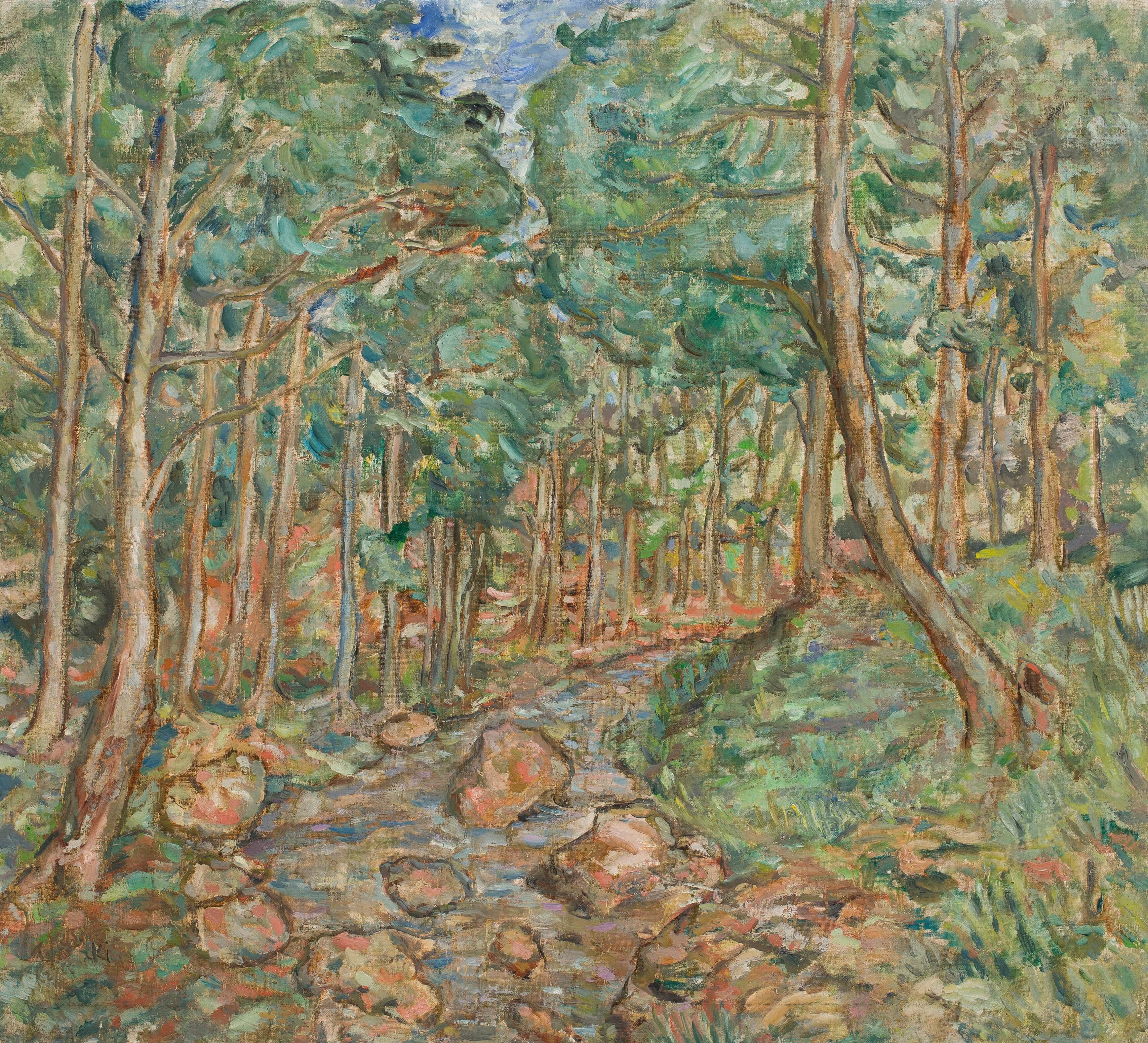 《波兰风景》（Polish landscape）｜蒂图斯·奇热夫斯基 Tytus Czyżewski｜1936