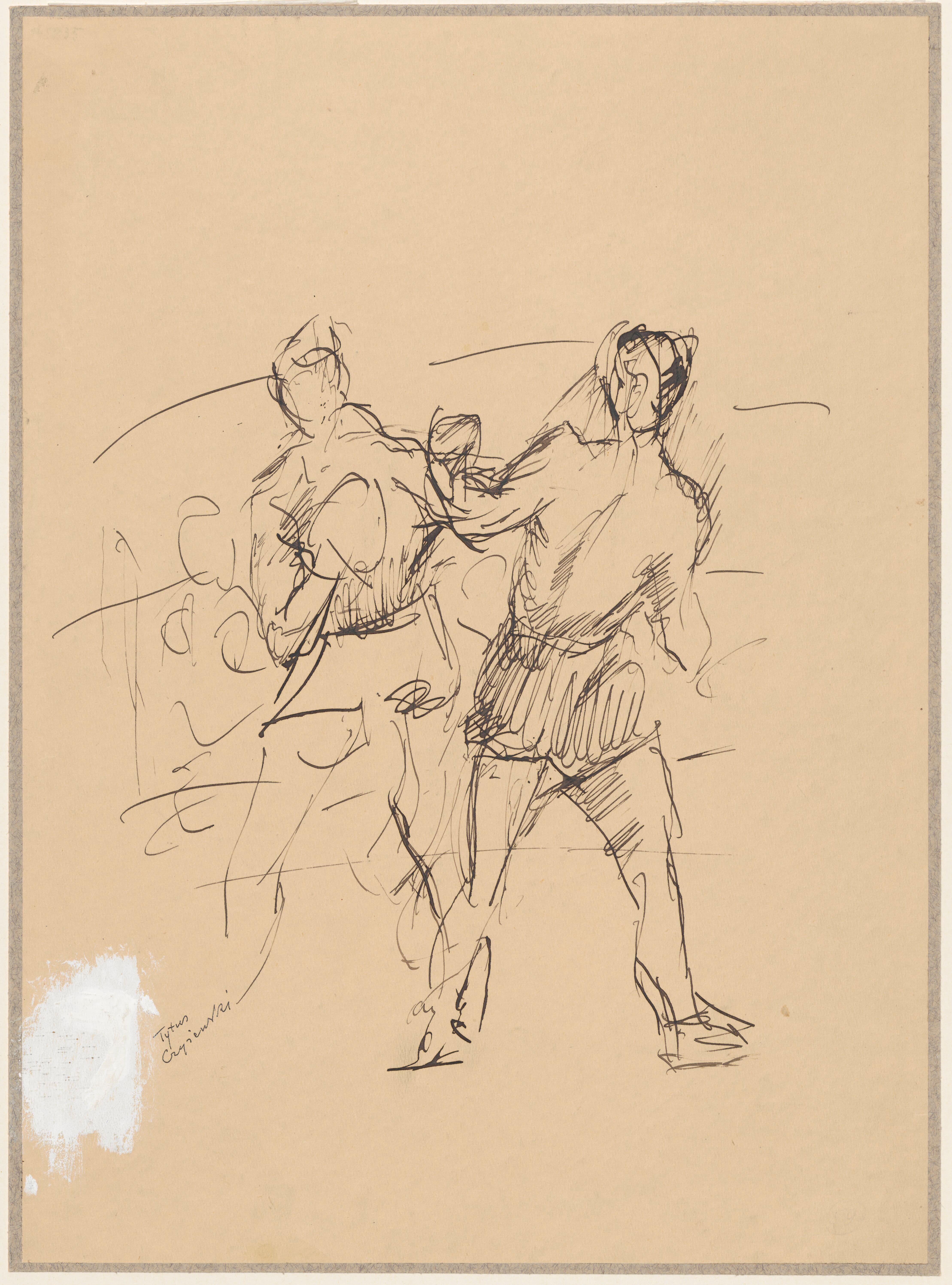 《拳击手》（Boxers）｜蒂图斯·奇热夫斯基 Tytus Czyżewski｜1936