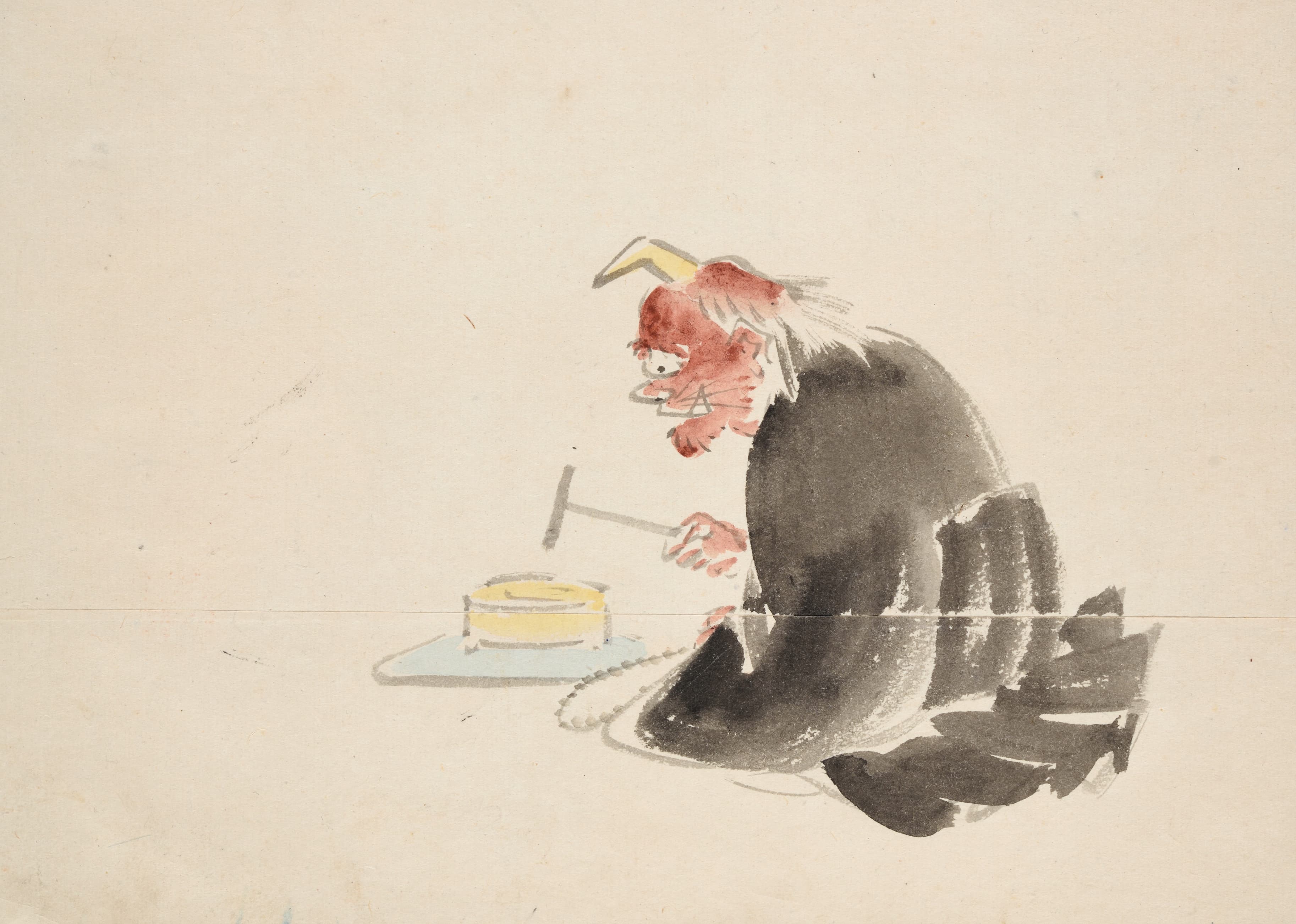 《《一立斋广重画稿册》第18图》（Album of Ichiryusai Hiroshige’s Sketches Pl.18）｜歌川广重 Utagawa Hiroshige｜约 1850