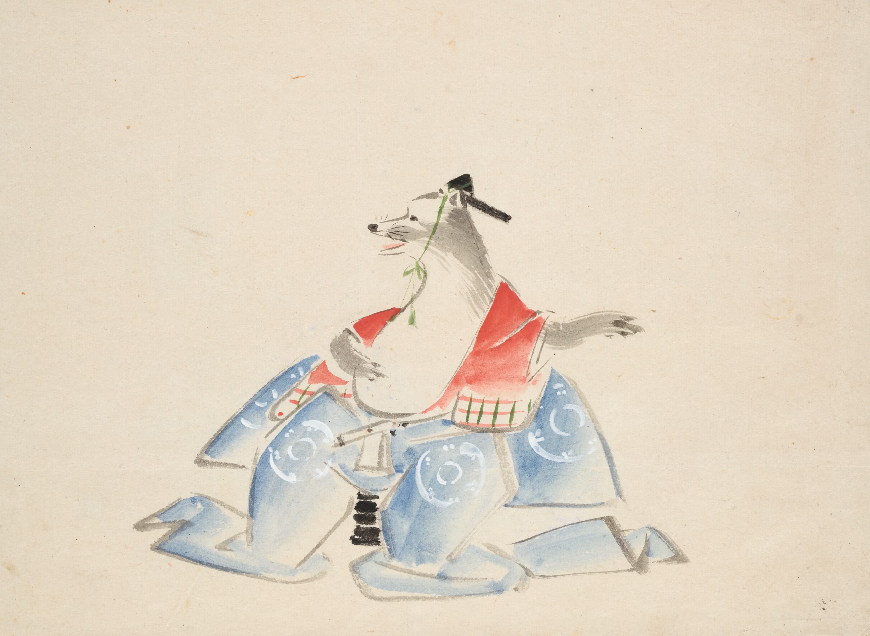 《《一立斋广重画稿册》第3图》（Album of Ichiryusai Hiroshige’s Sketches Pl.03）｜歌川广重 Utagawa Hiroshige｜约 1850