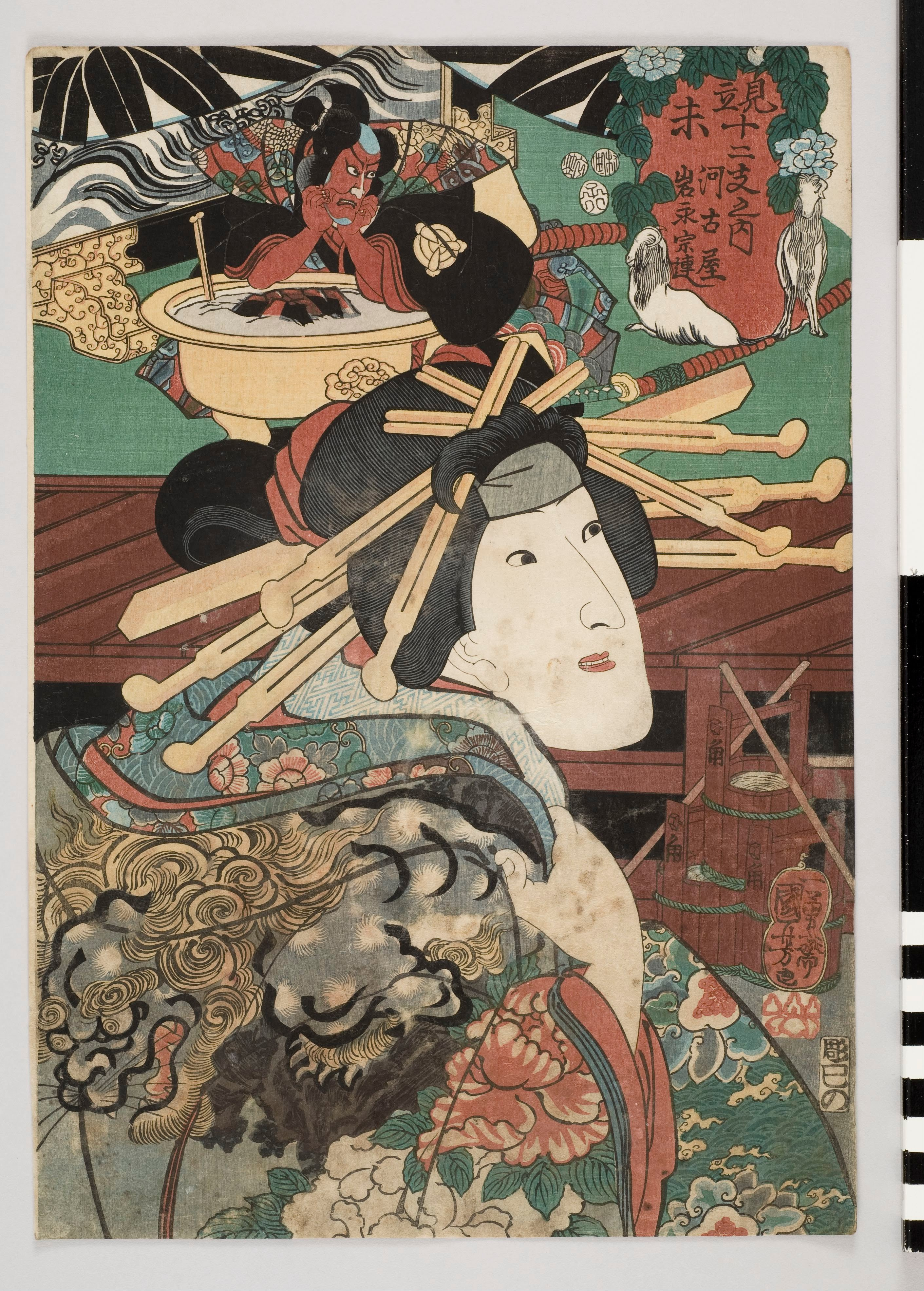 《木曾街道六十九次之内》（Kiso Kaido Sixty-nine Stations）｜歌川国芳 Utagawa Kuniyoshi｜江户时代