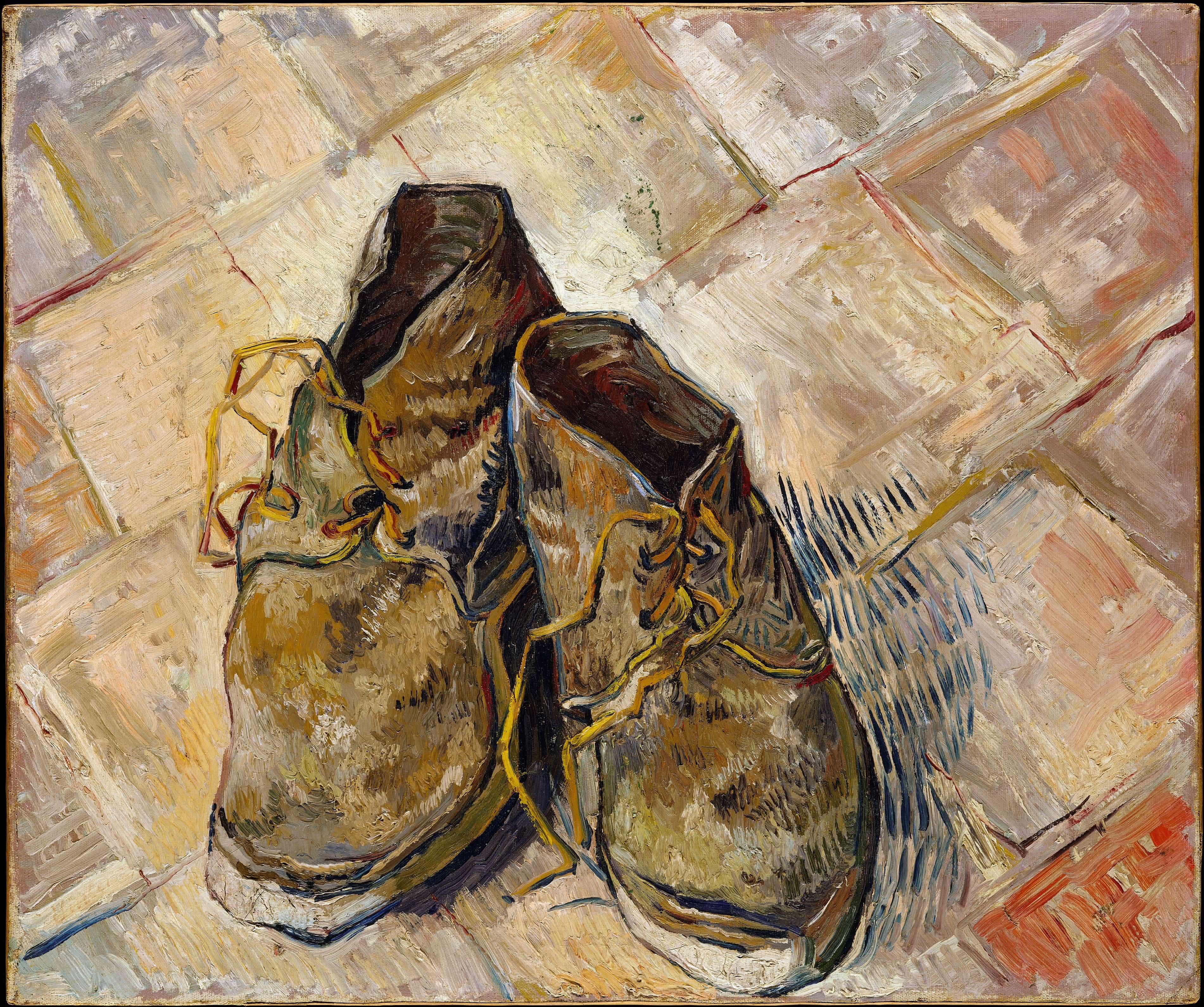 《鞋》（Shoes）｜文森特·梵高 Vincent van Gogh｜1888
