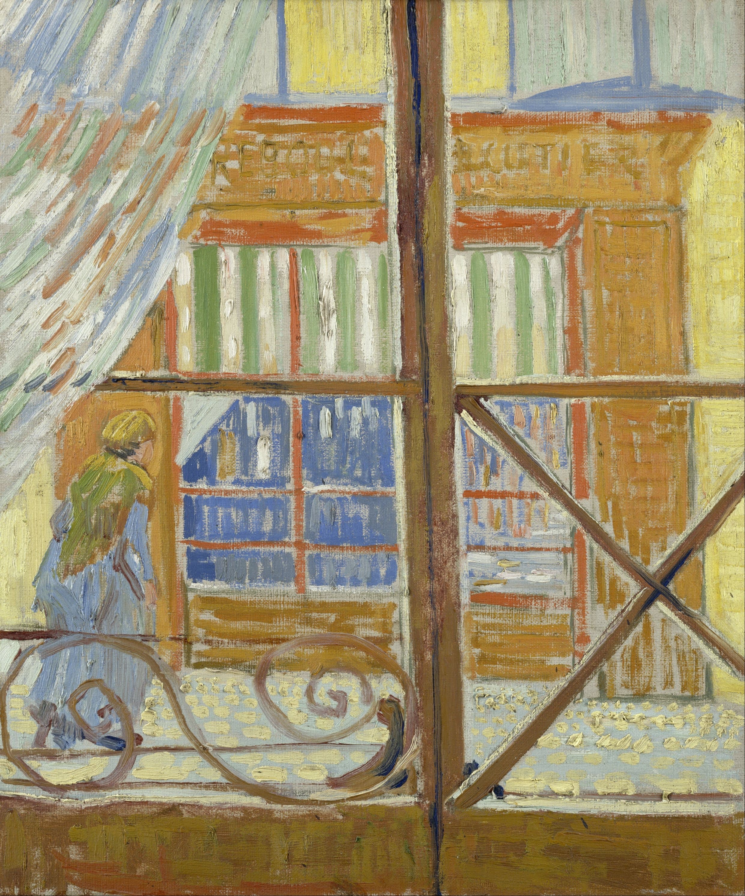 《肉店景观》（View of a Butcher's Shop）｜文森特·梵高 Vincent van Gogh｜1888