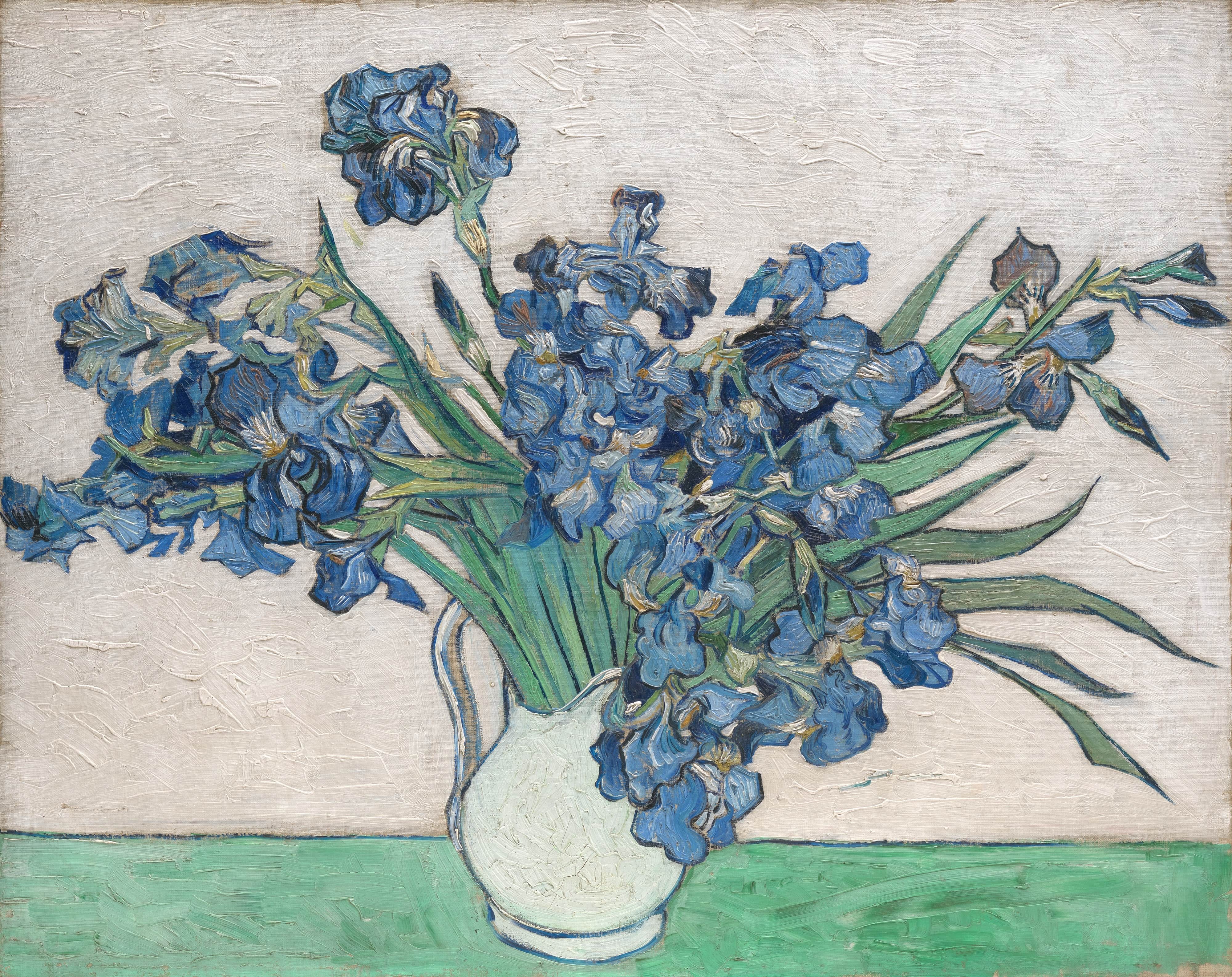 《鸢尾花》（Irises）｜文森特·梵高 Vincent van Gogh｜1890