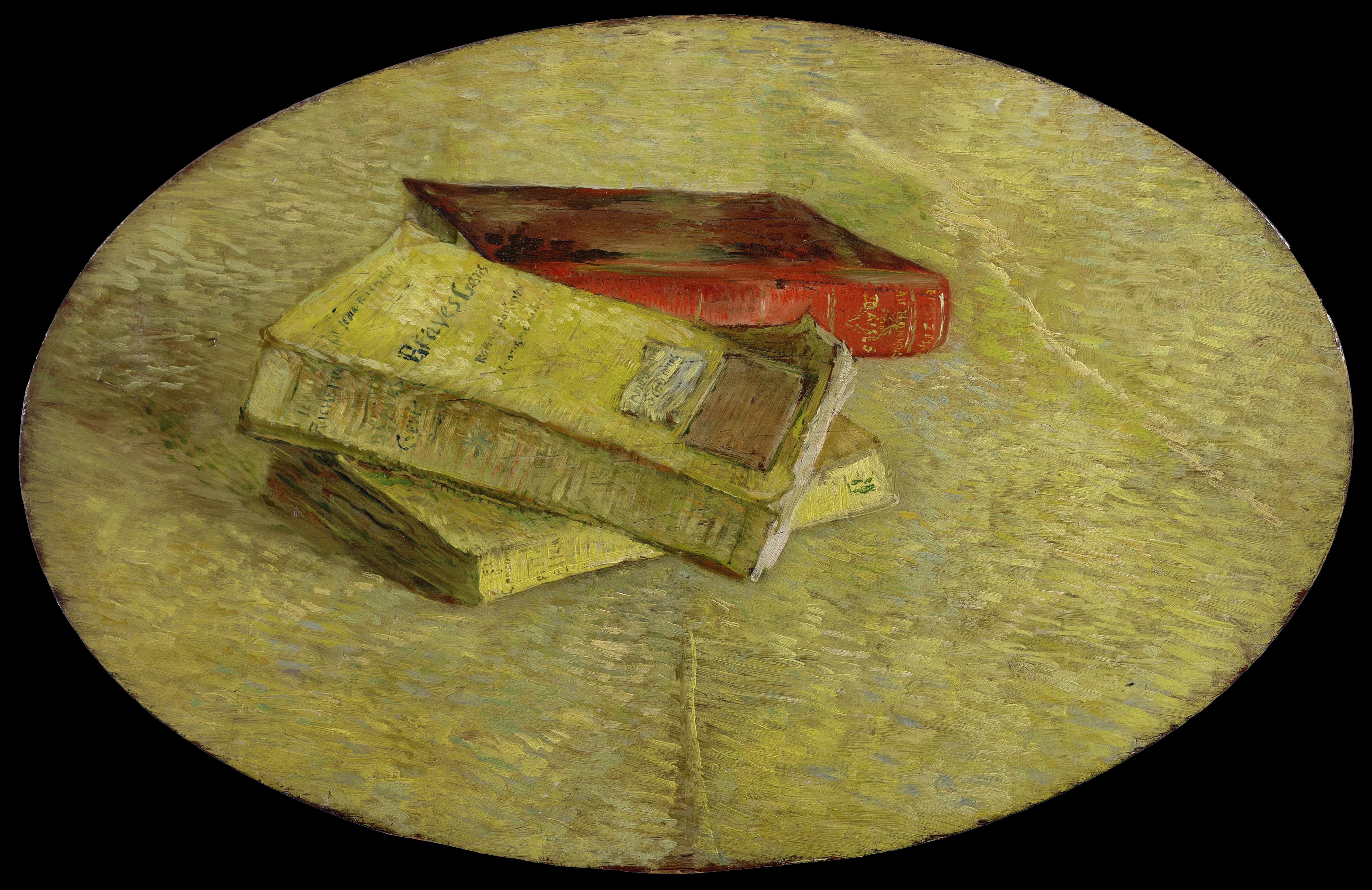 《三本书》（Three Books）｜文森特·梵高 Vincent van Gogh｜1887
