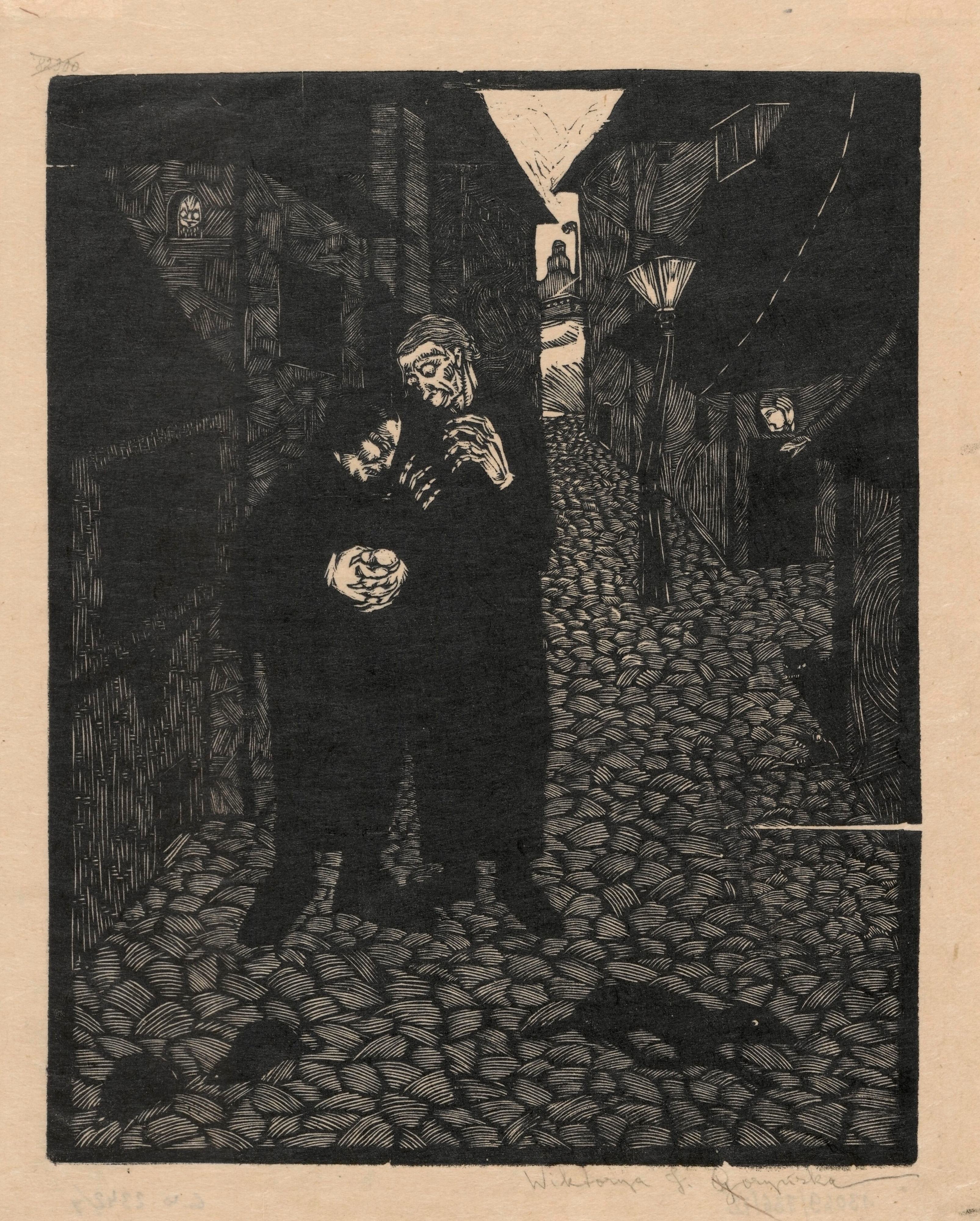 《噩梦》（Nightmare）｜维克托里娅·戈林斯卡 Wiktoria Goryńska｜1926