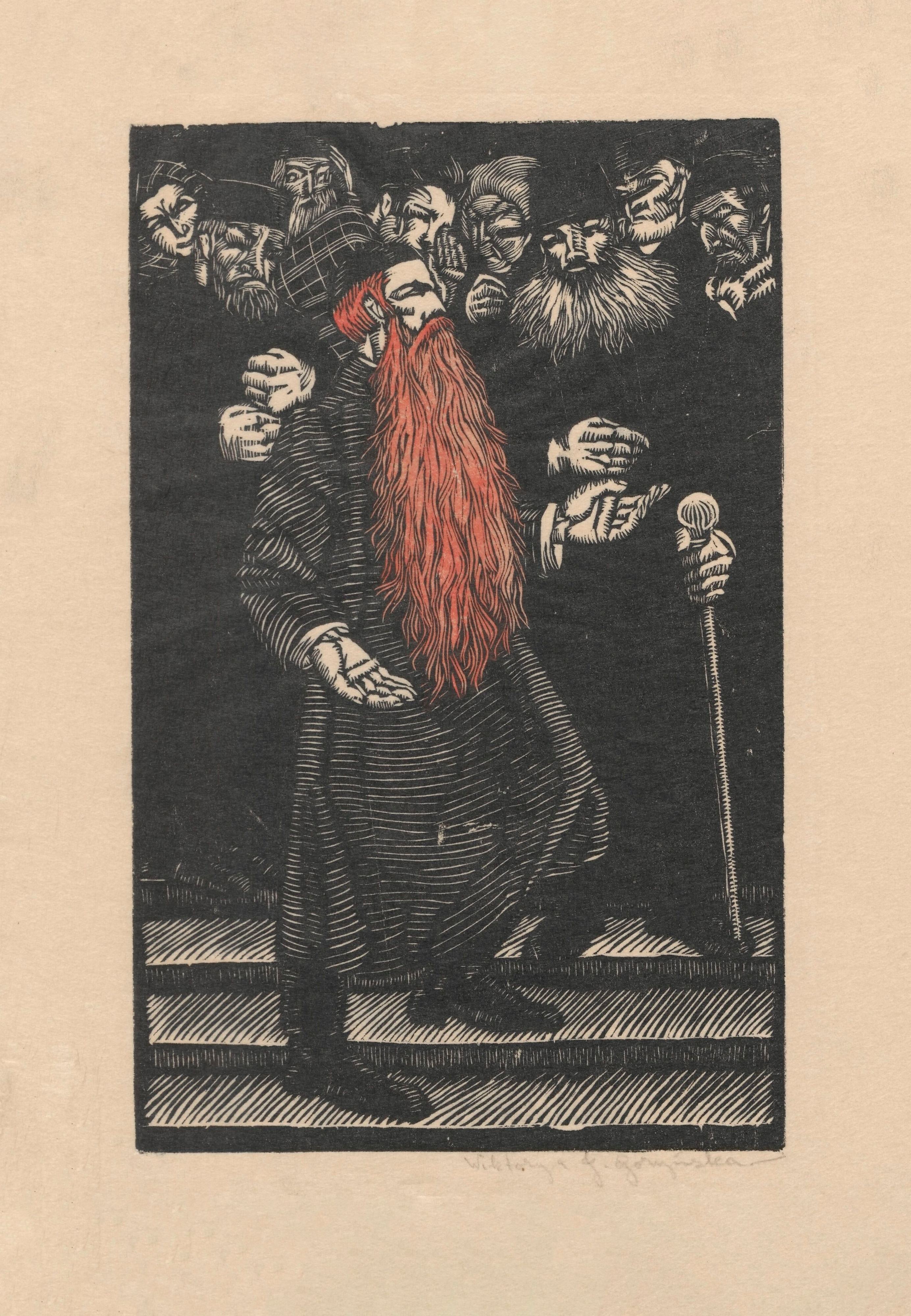 《犹太人》（Jews）｜维克托里娅·戈林斯卡 Wiktoria Goryńska｜1927