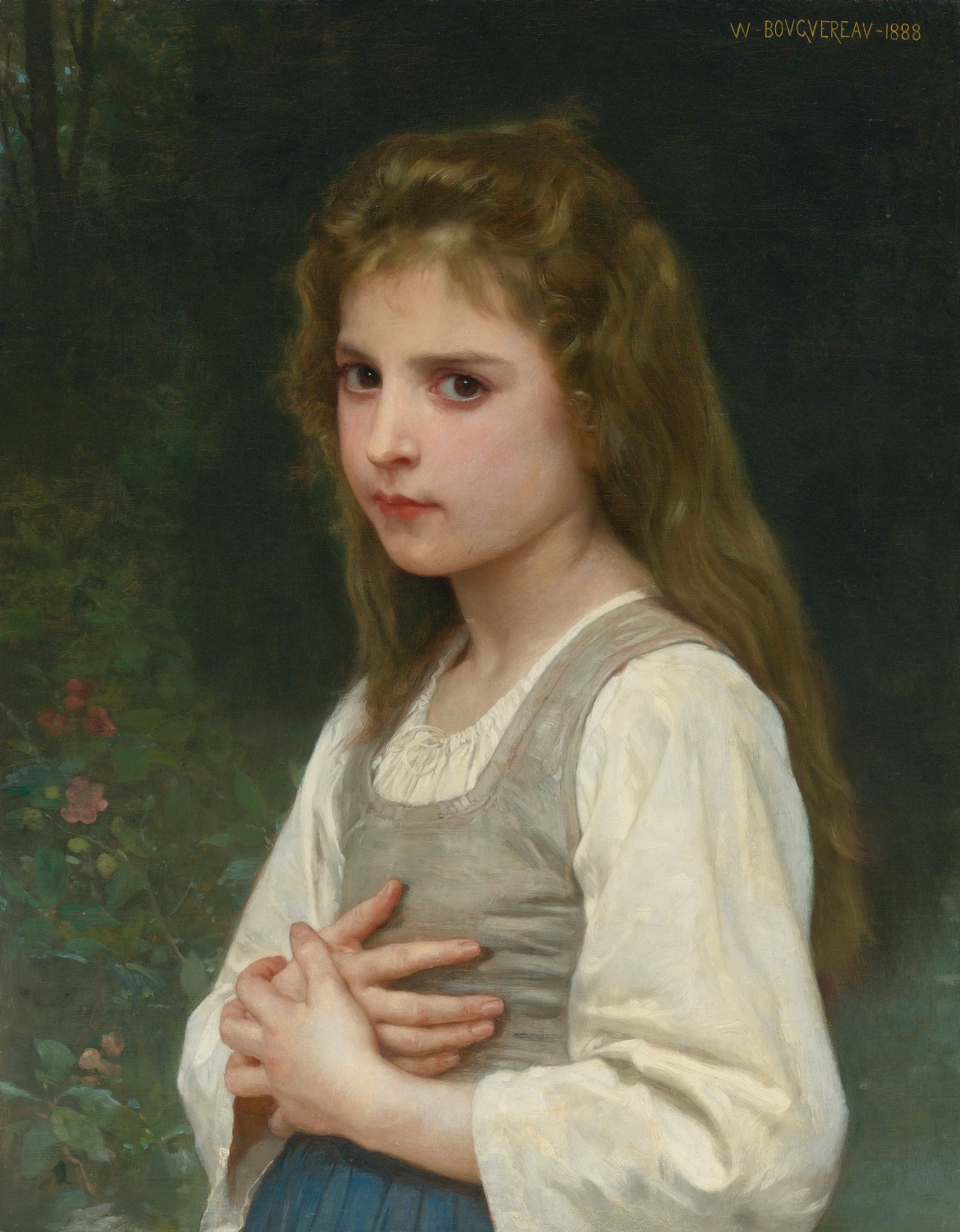 《让娜》（Jeanne）｜威廉-阿道夫·布格罗 William-Adolphe Bouguereau