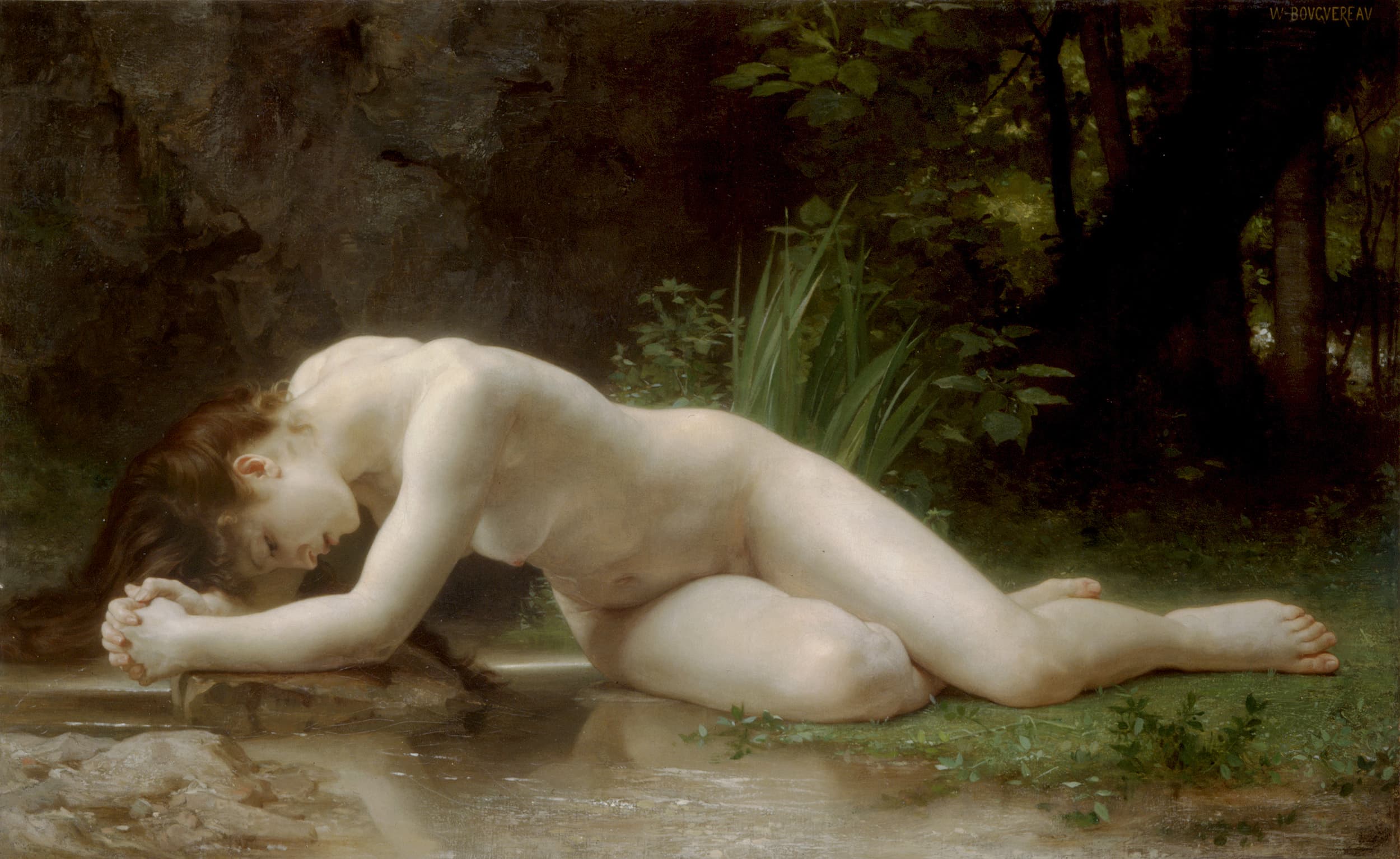 《比布利斯》（Byblis）｜威廉-阿道夫·布格罗 William-Adolphe Bouguereau｜1884