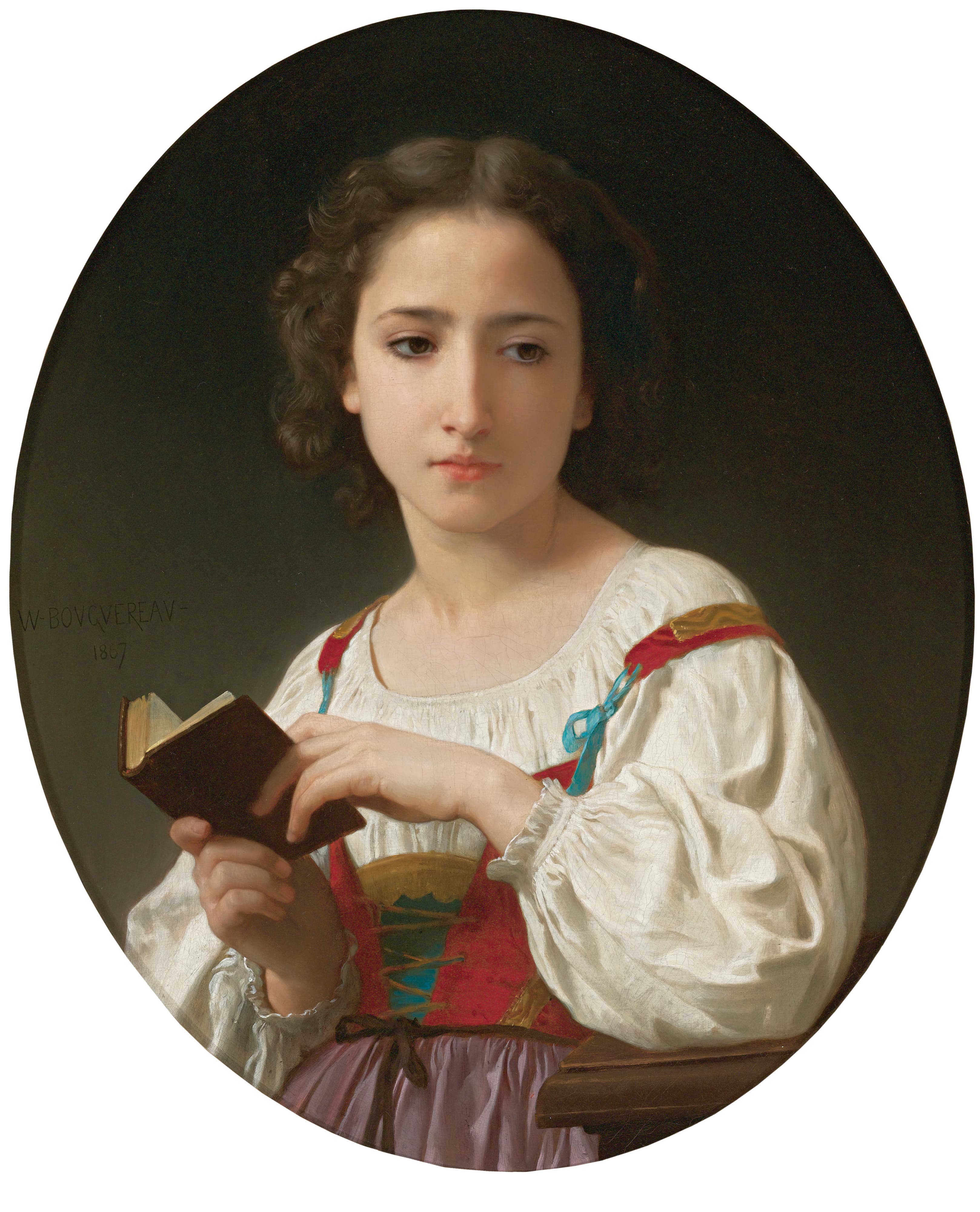 《时祷书》（The Book of Hours）｜威廉-阿道夫·布格罗 William-Adolphe Bouguereau