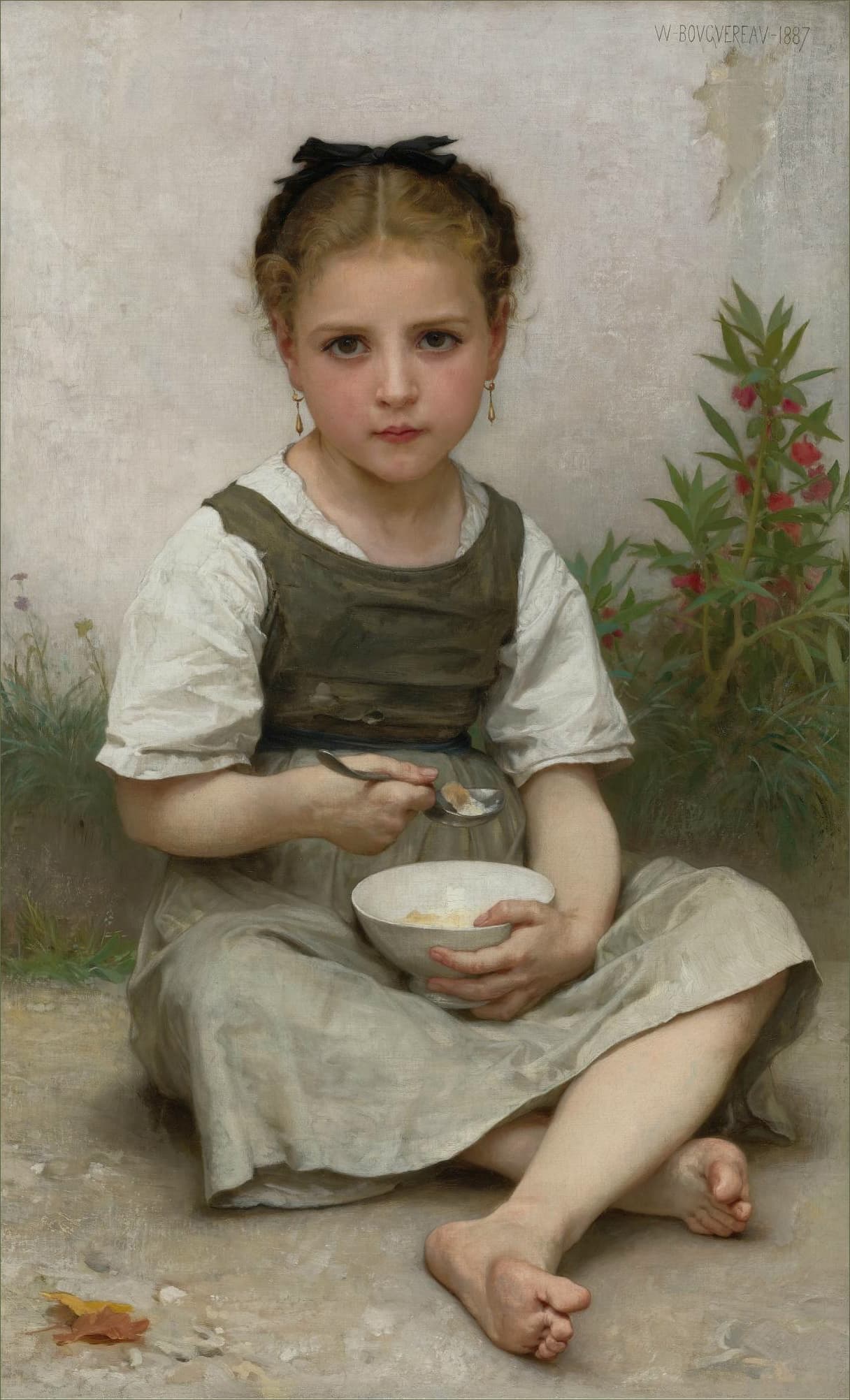 《早餐》（Lunch in the Morning）｜威廉-阿道夫·布格罗 William-Adolphe Bouguereau