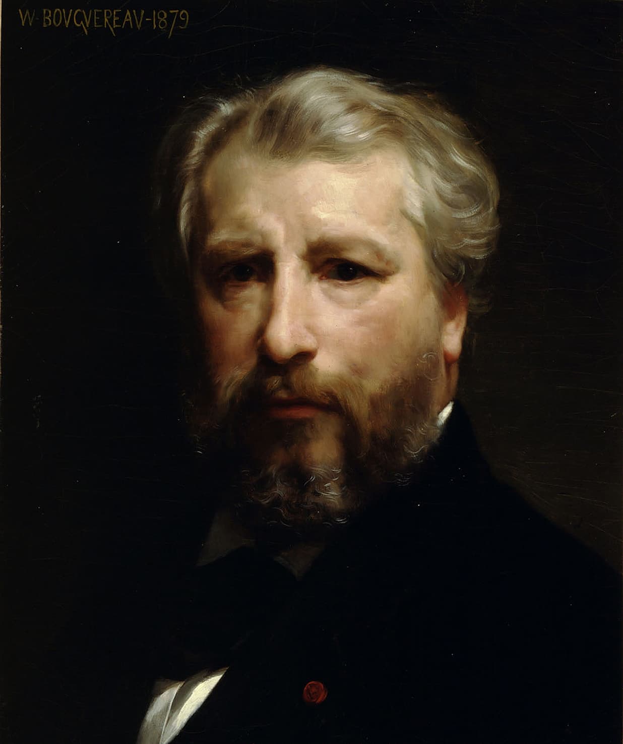 《艺术家自画像》（Self-Portrait）｜威廉-阿道夫·布格罗 William-Adolphe Bouguereau
