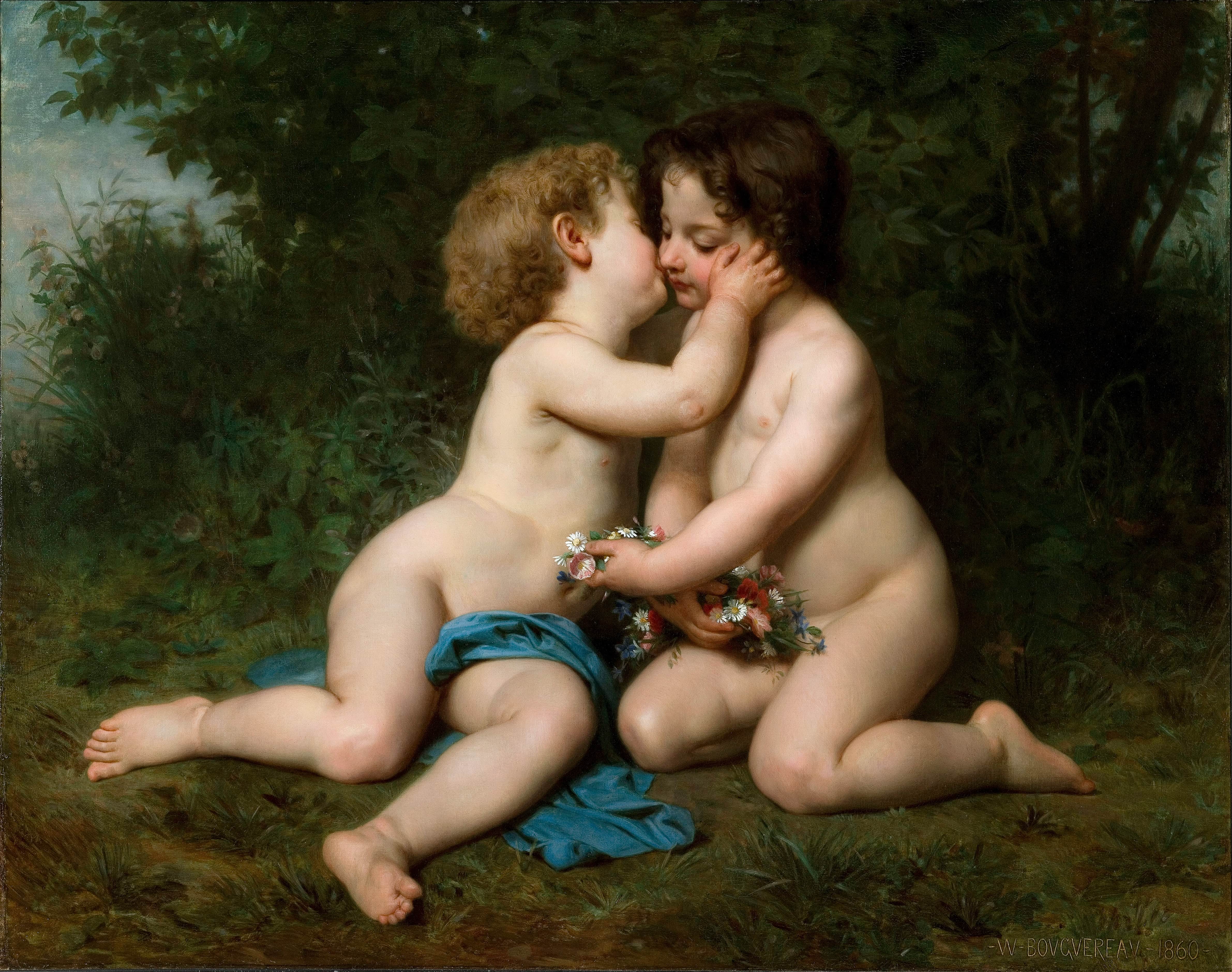 《和平》（Peace）｜威廉-阿道夫·布格罗 William-Adolphe Bouguereau｜1860