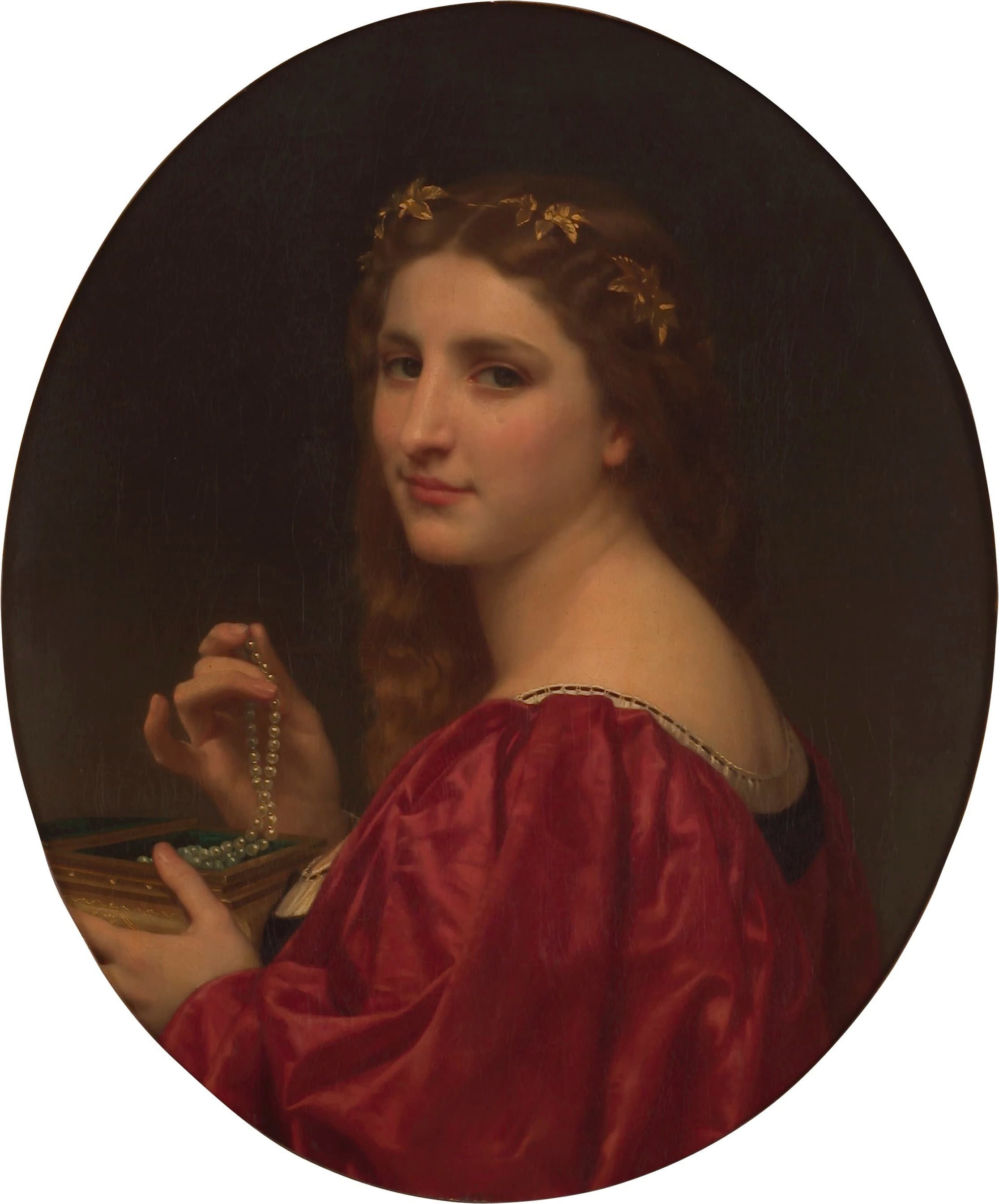 《玛格丽特》（Marguerite）｜威廉-阿道夫·布格罗 William-Adolphe Bouguereau｜1868