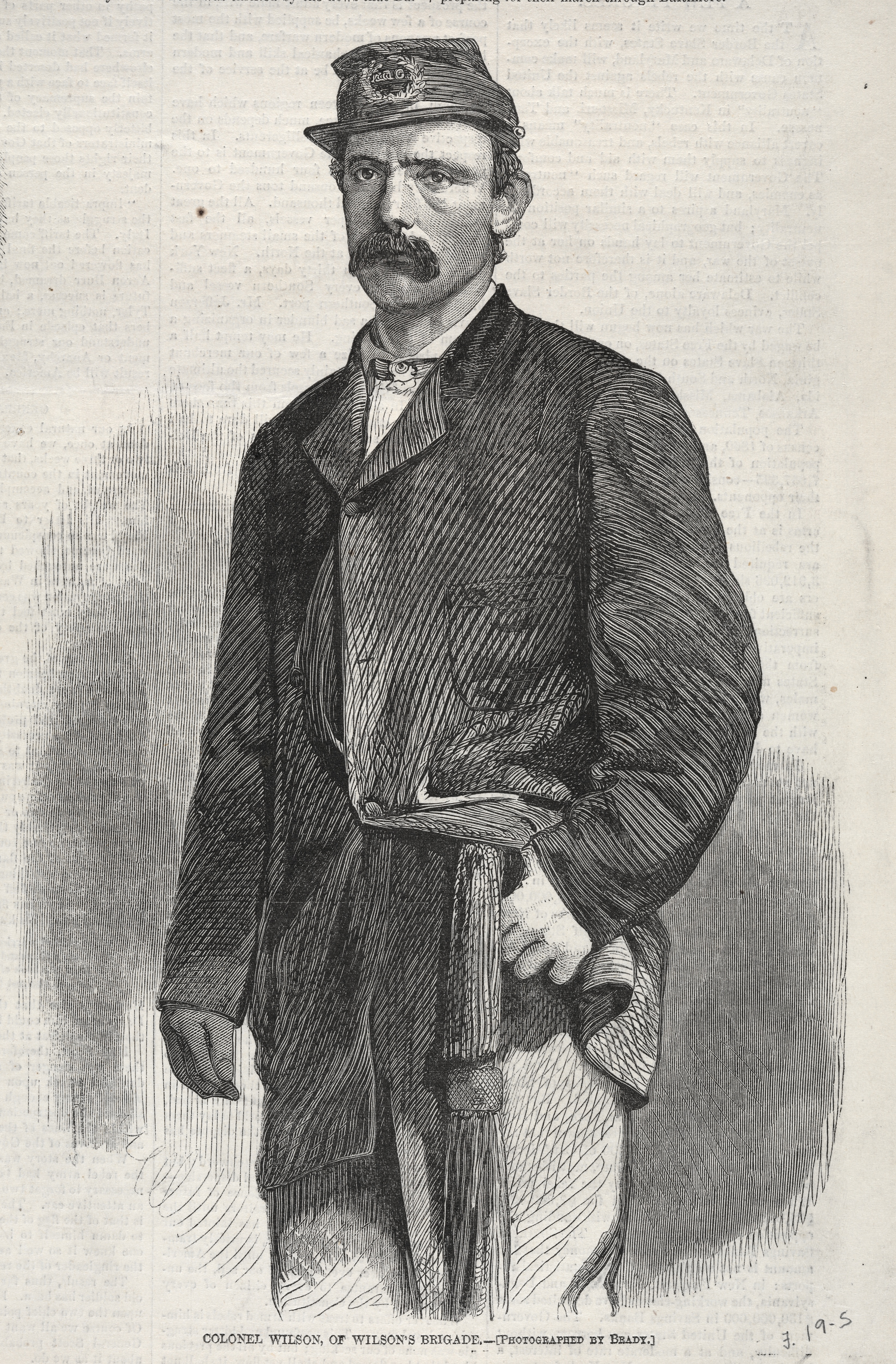 《威尔逊旅的威尔逊上校》（colonel wilson of wilsons brigade）｜温斯洛·霍默 Winslow Homer｜1861