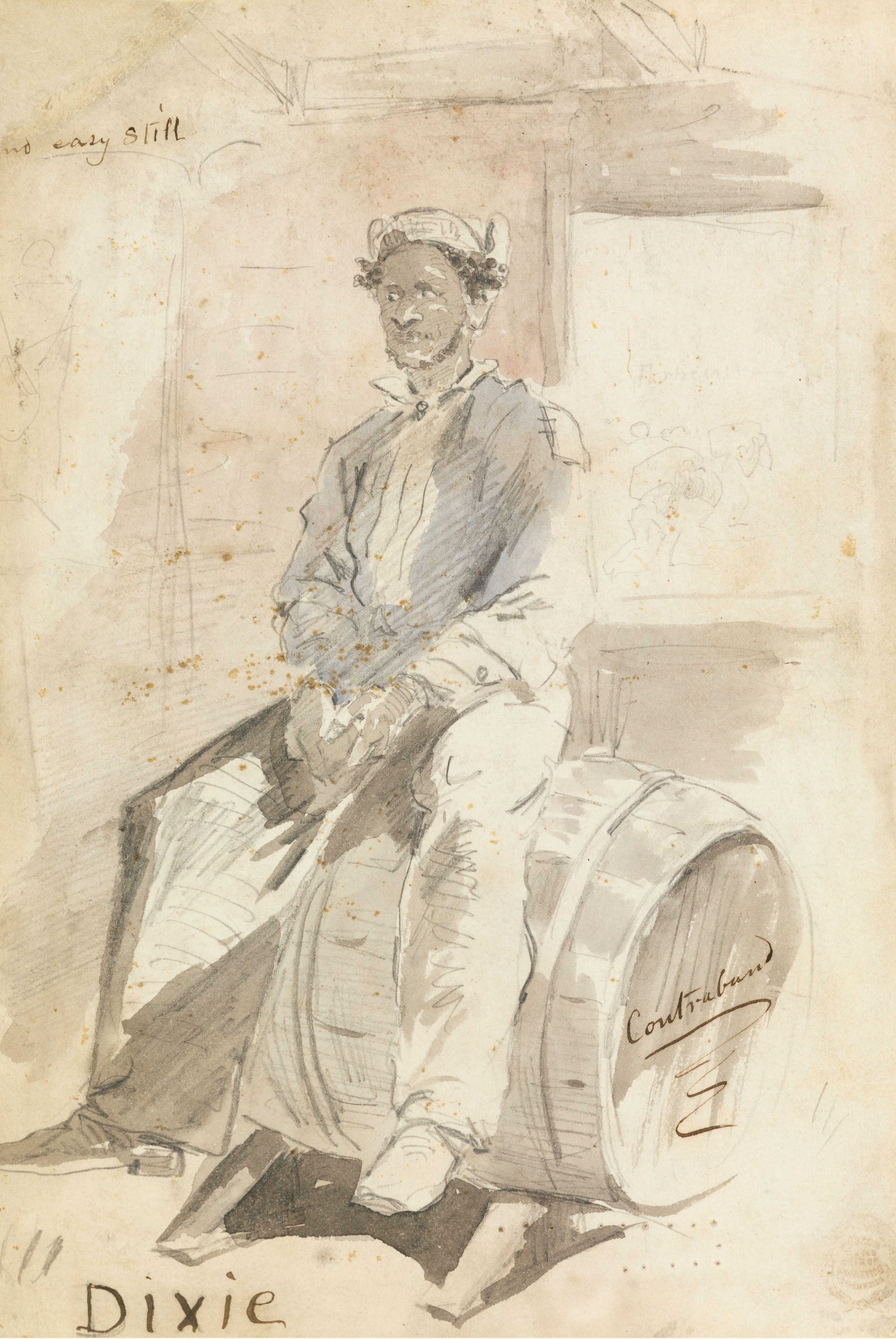 《迪克西》（dixie）｜温斯洛·霍默 Winslow Homer｜1861