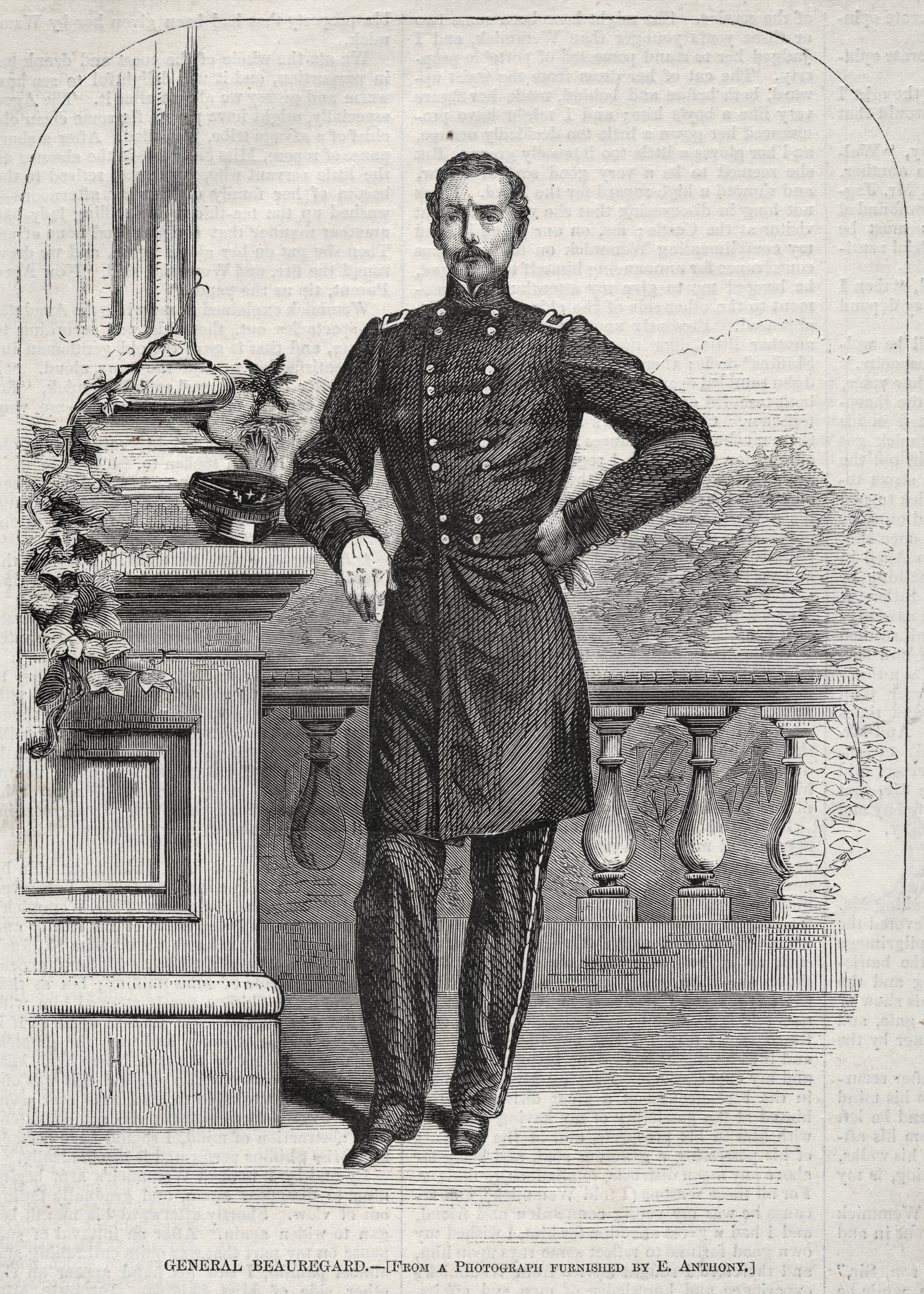 《博勒加德将军》（general beauregard）｜温斯洛·霍默 Winslow Homer｜1861
