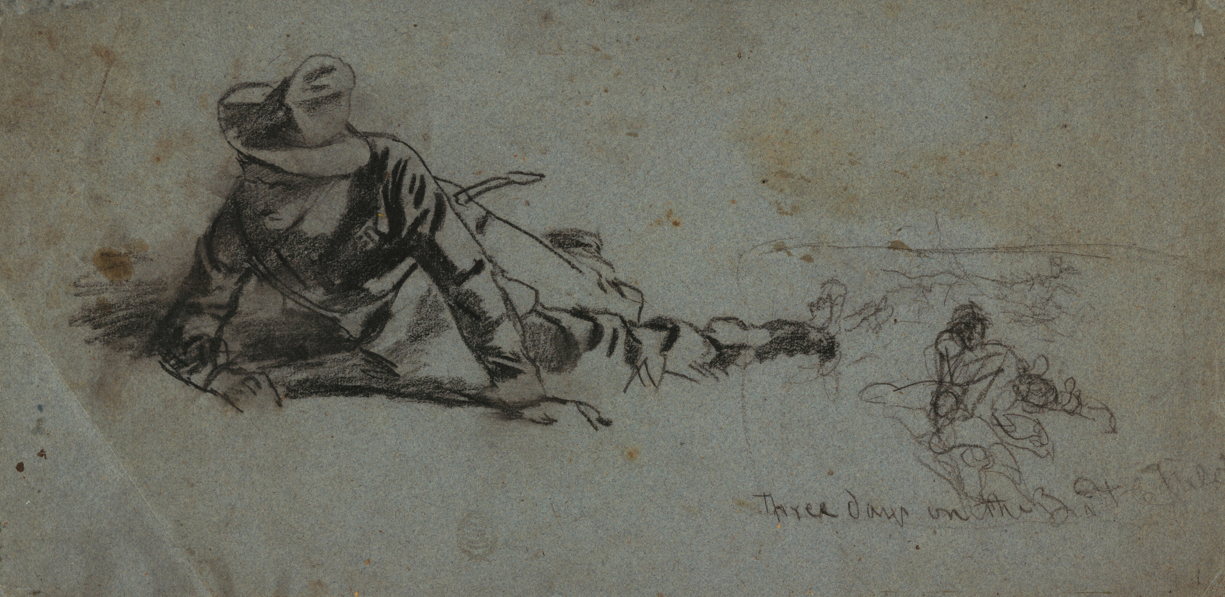 《前线三天》（three days on the front）｜温斯洛·霍默 Winslow Homer｜1863–1864
