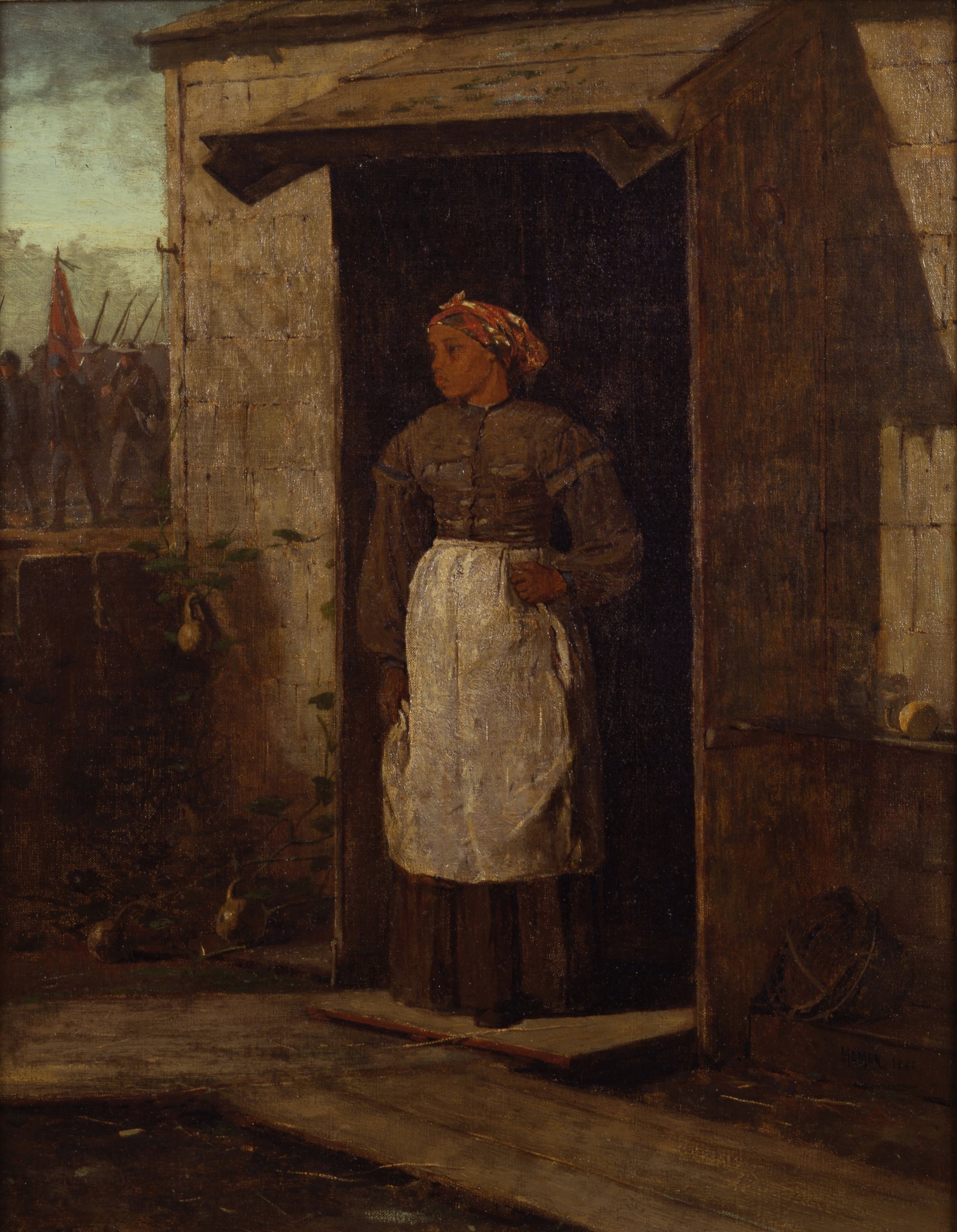 《安德森维尔附近》（near andersonville）｜温斯洛·霍默 Winslow Homer｜约1866
