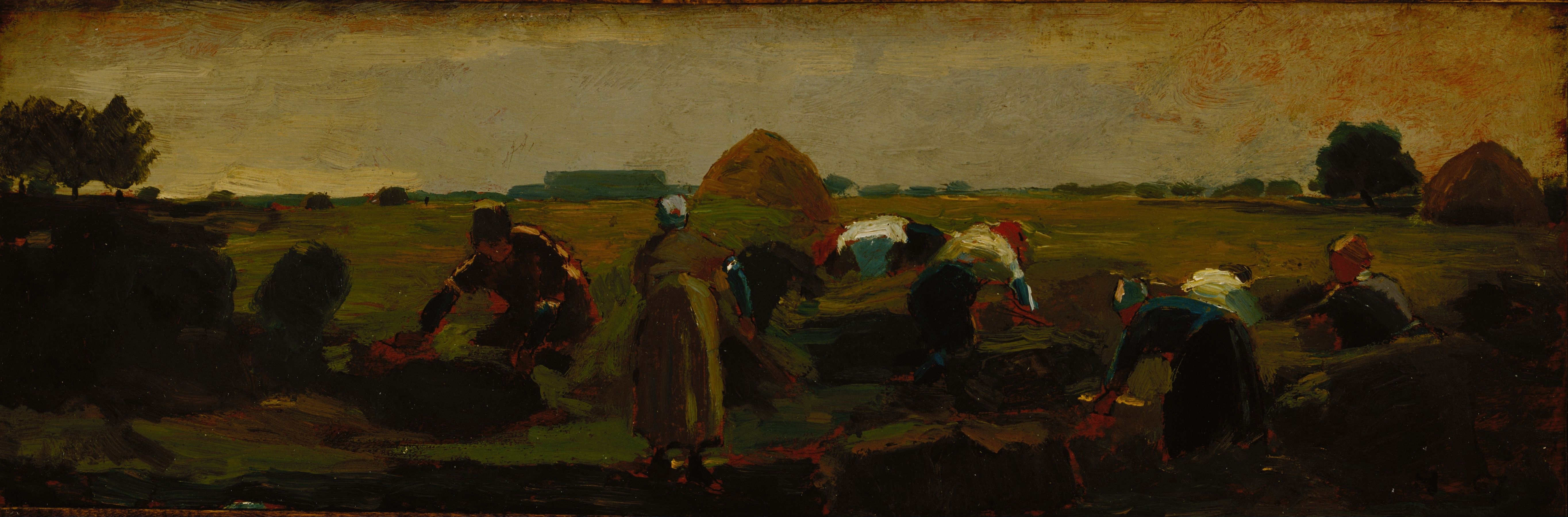 《拾穗者》（the gleaners）｜温斯洛·霍默 Winslow Homer｜1867