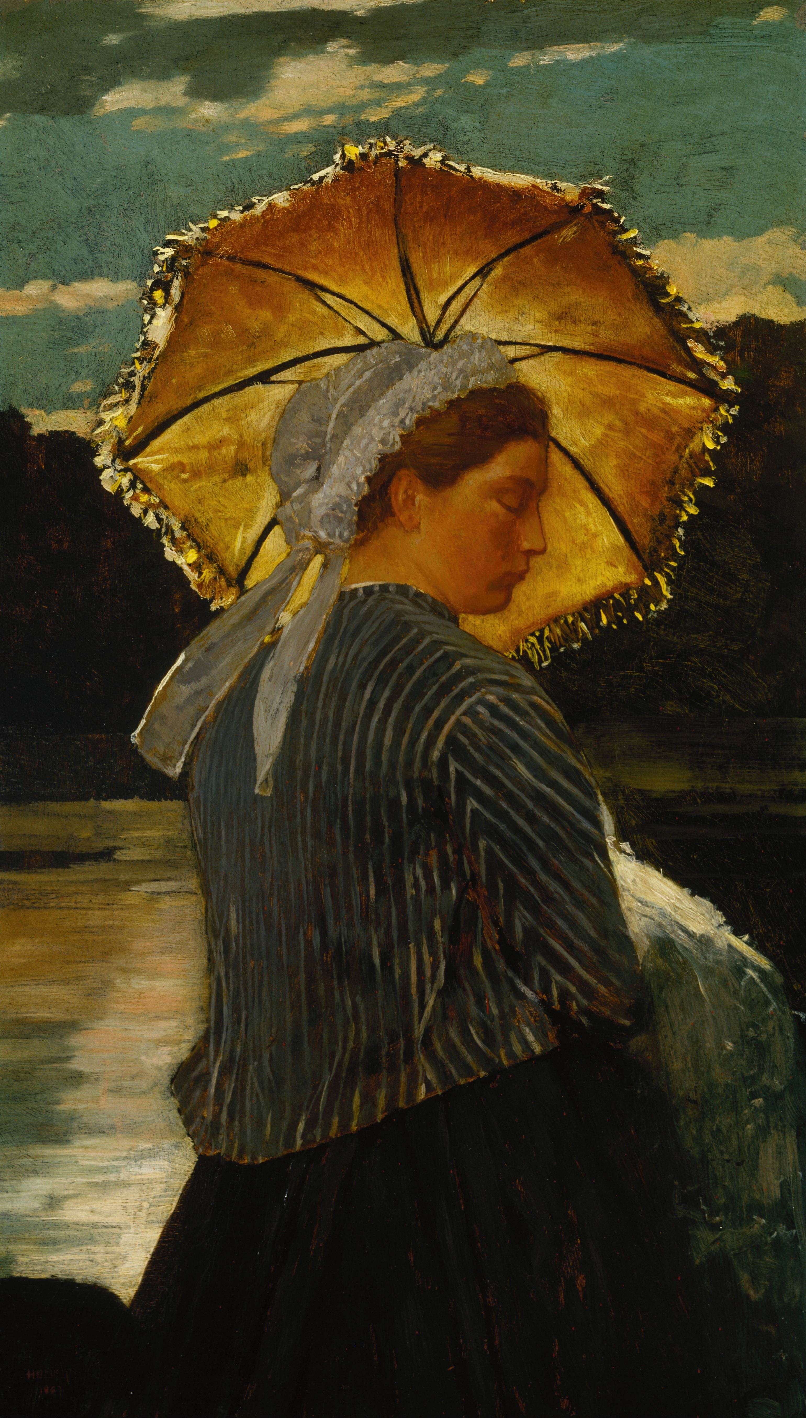 《护士》（the nurse）｜温斯洛·霍默 Winslow Homer｜1867