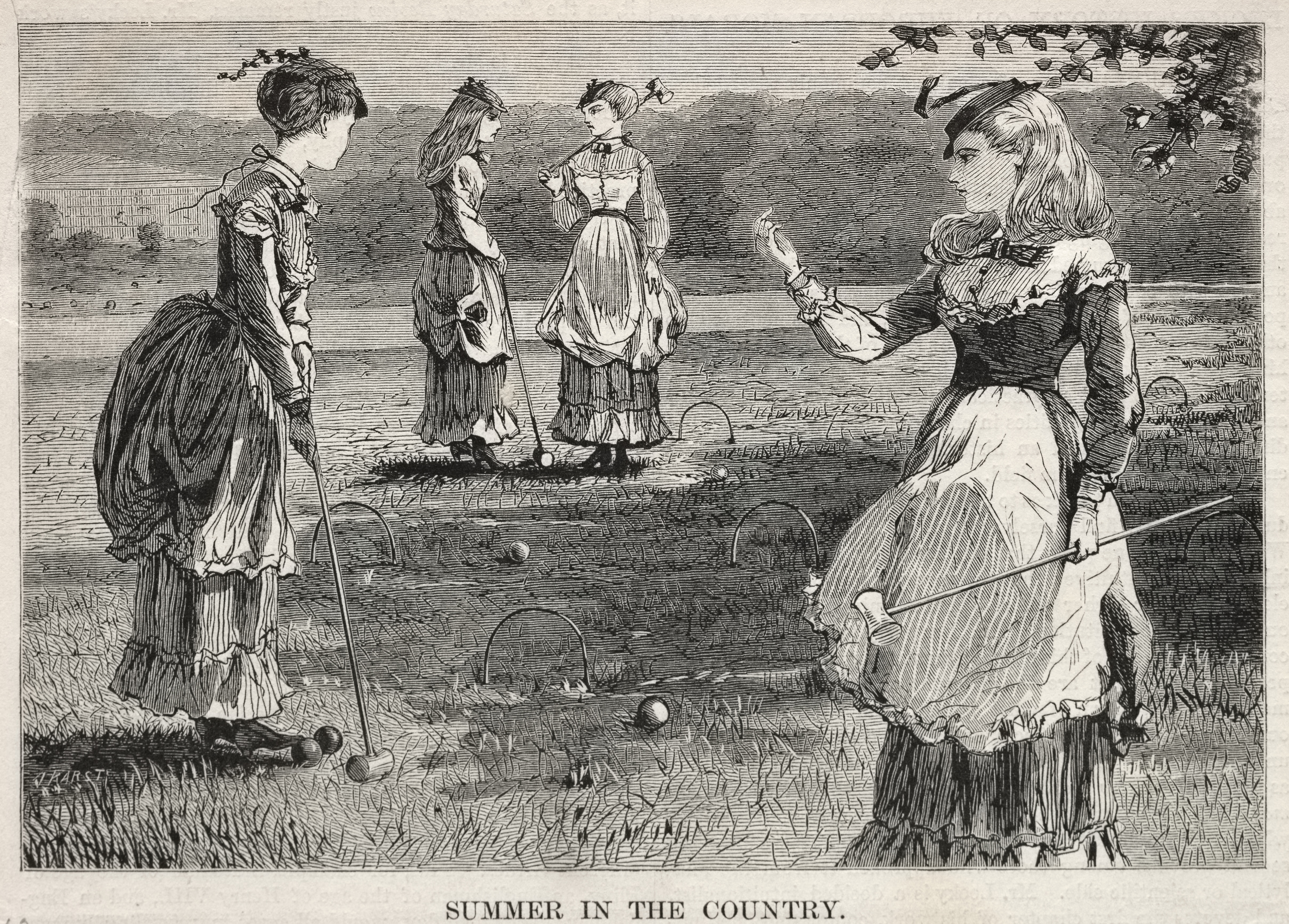 《乡下的夏天》（summer in the country）｜温斯洛·霍默 Winslow Homer｜1869