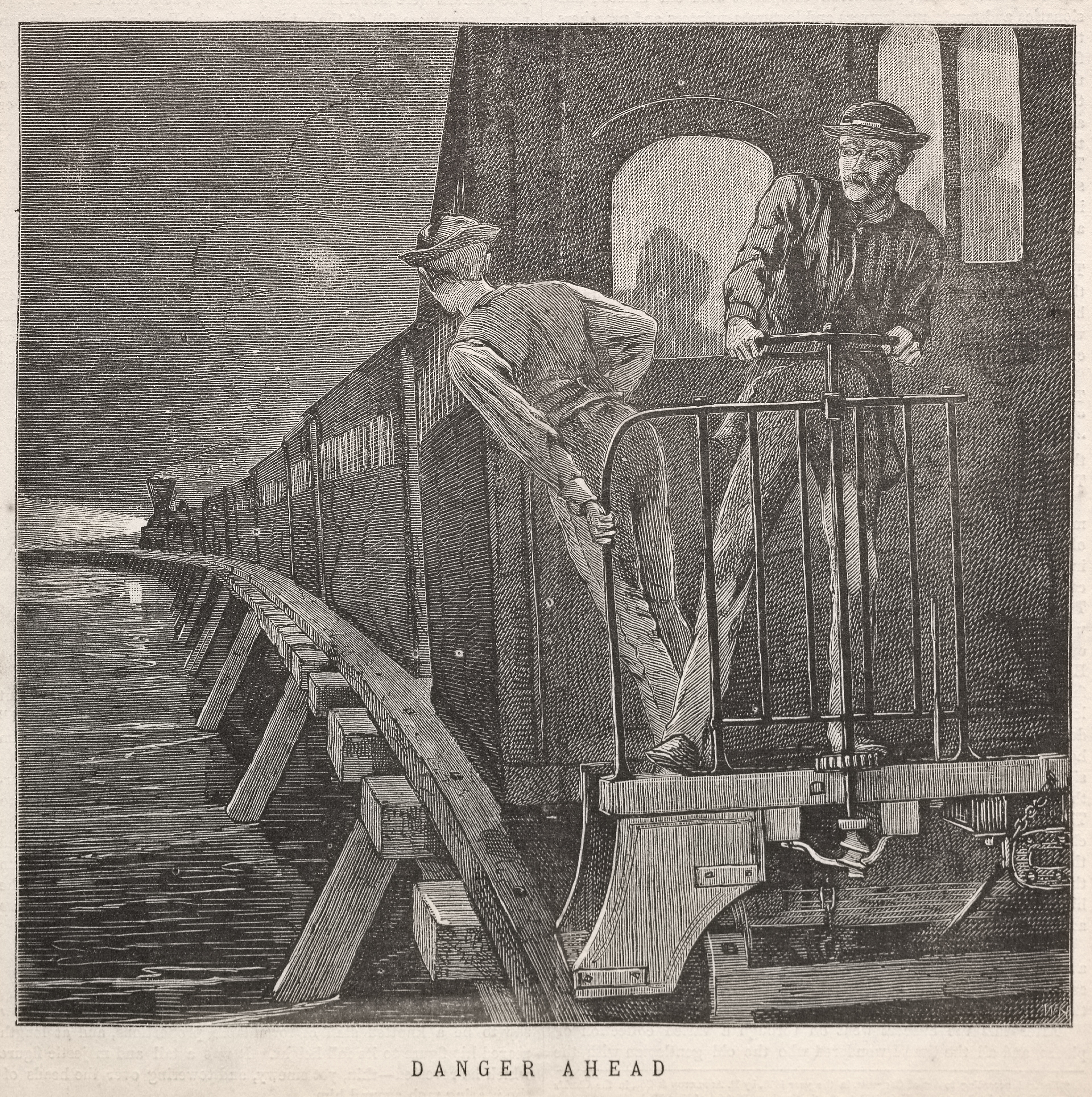 《前方有危险》（danger ahead）｜温斯洛·霍默 Winslow Homer｜1870