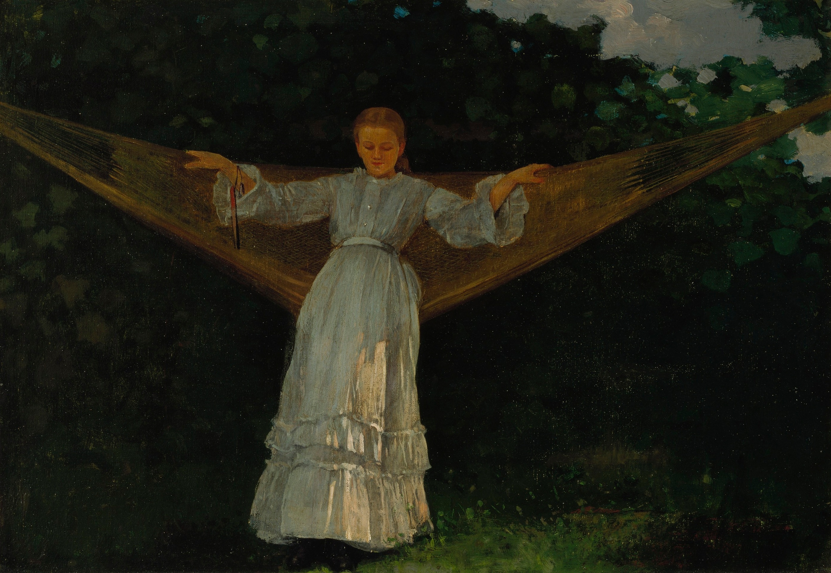 《夏日午后》（summer afternoon）｜温斯洛·霍默 Winslow Homer｜1872
