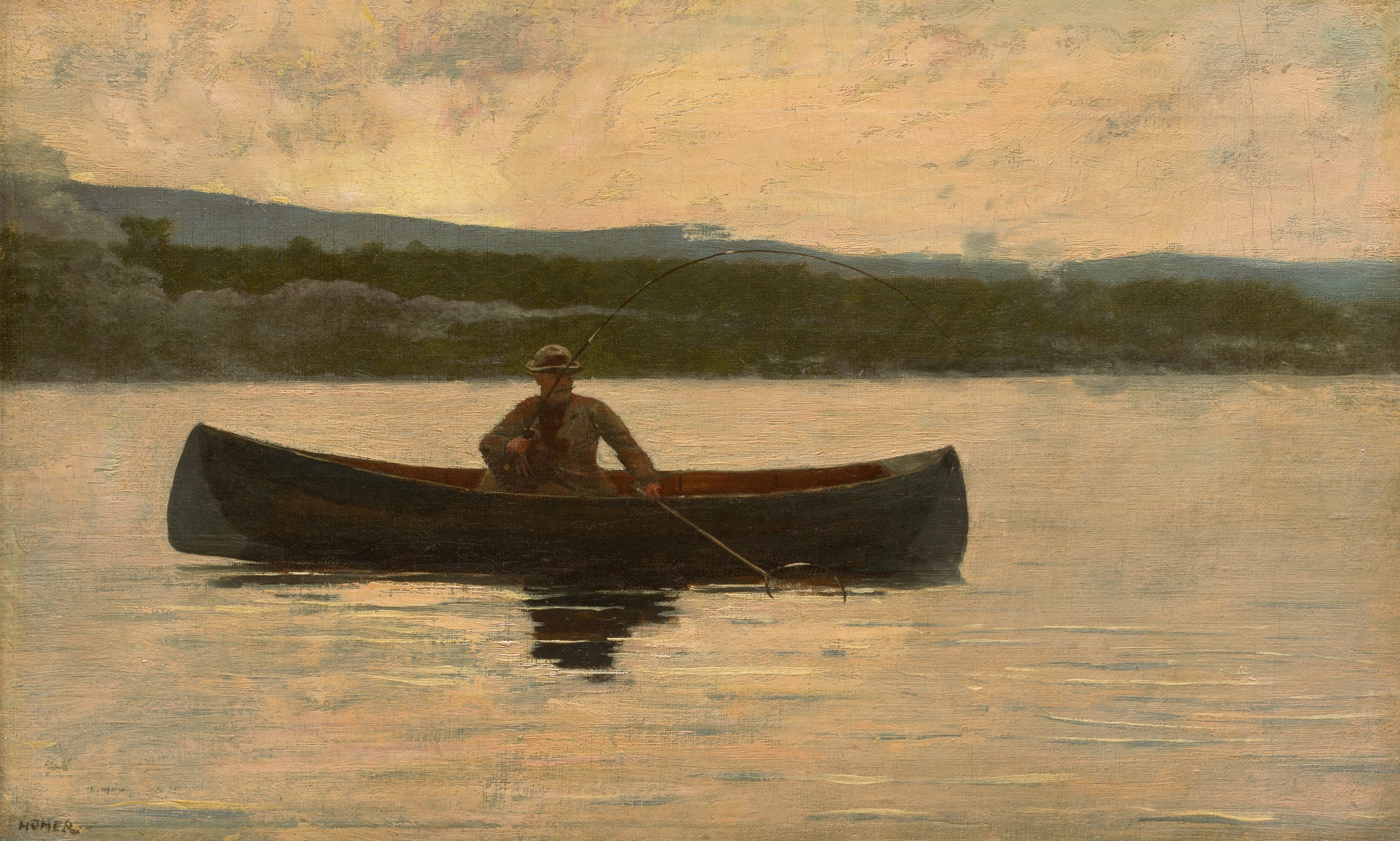 《玩一个ish》（playing a ish）｜温斯洛·霍默 Winslow Homer｜1875