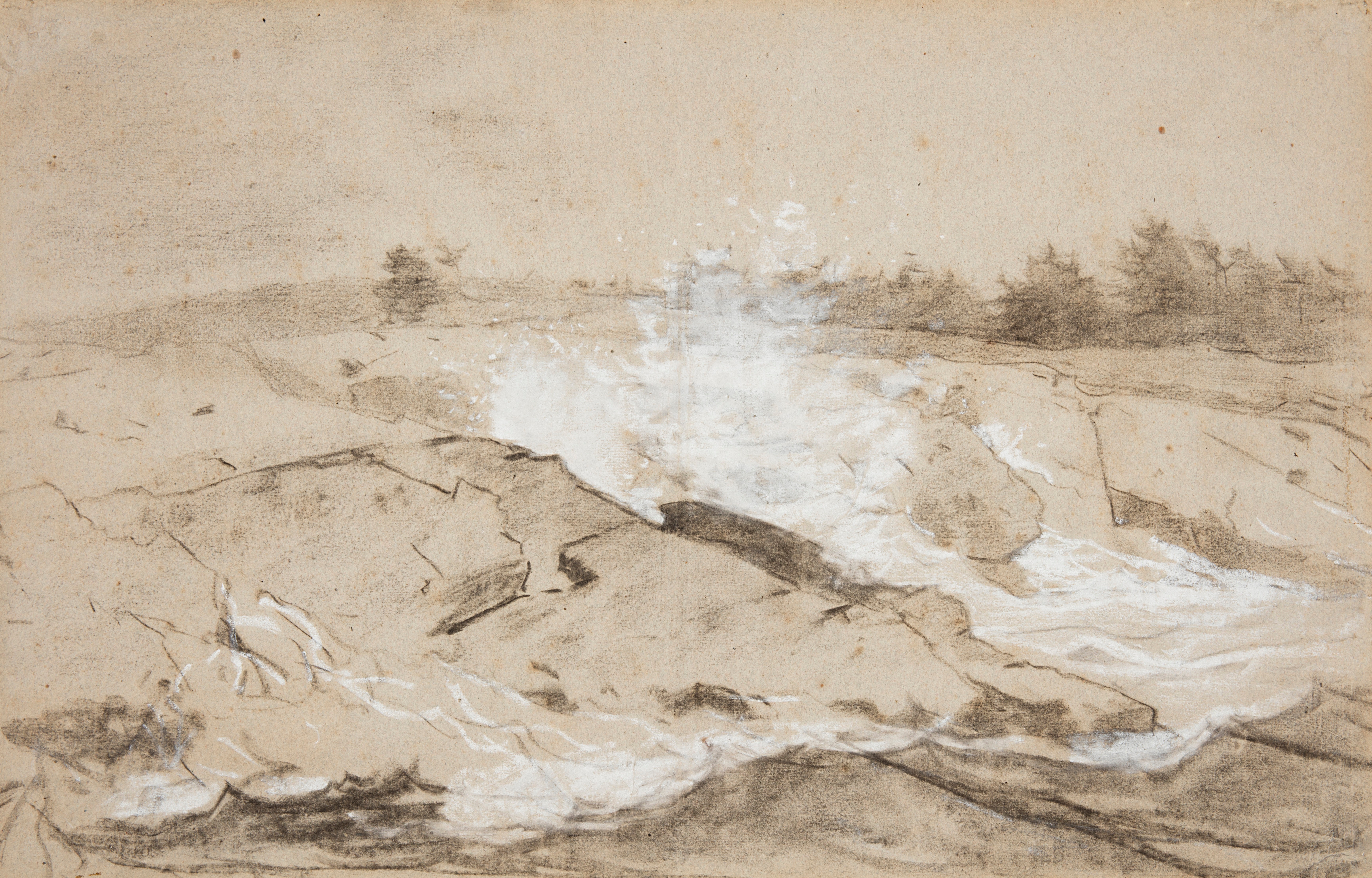 《斯卡伯勒黑点》（black point scarborough）｜温斯洛·霍默 Winslow Homer｜1884