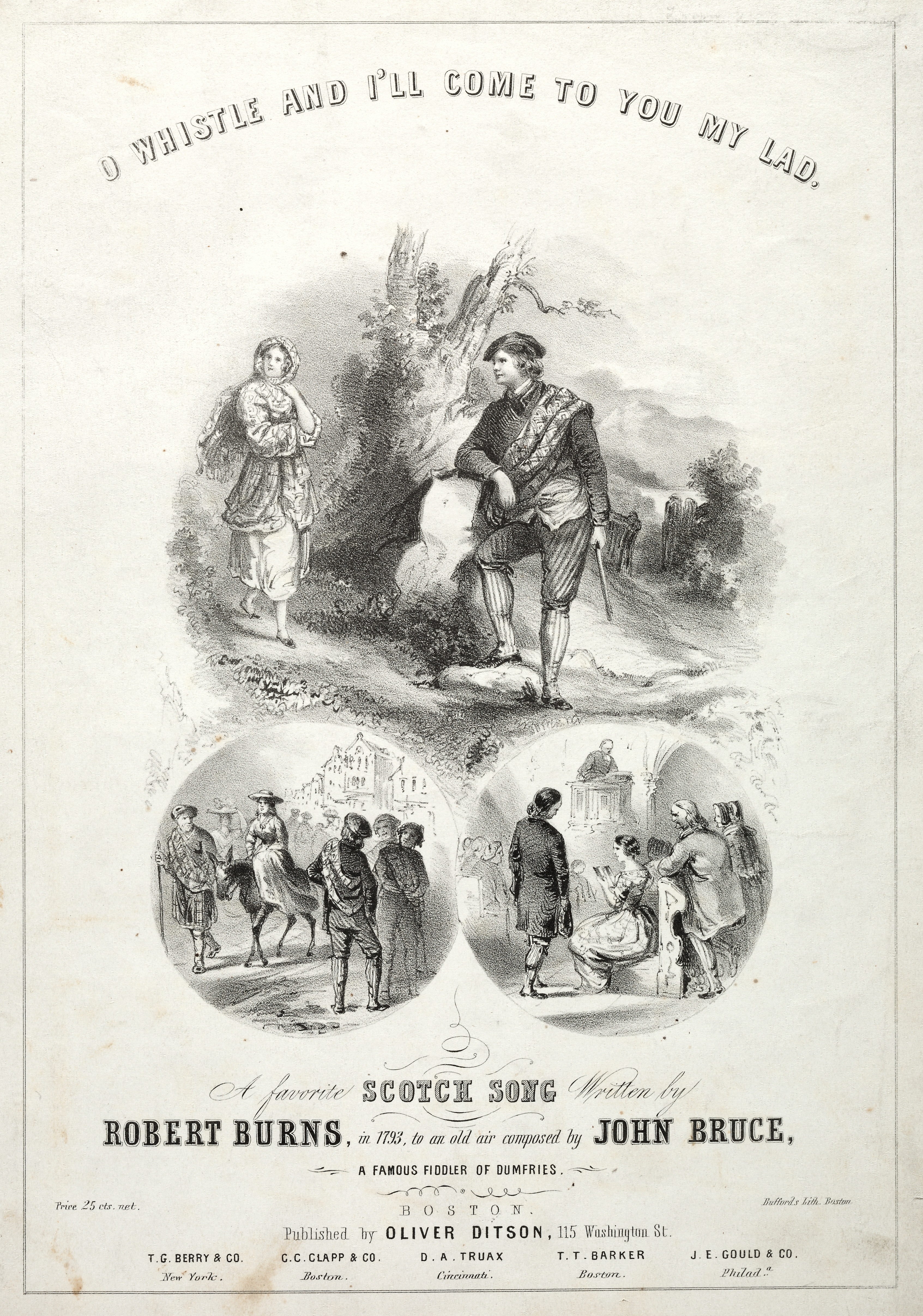 《噢，口哨，我会来找你的，我的小伙子乐谱封面 c 185557》（oh whistle and ill come to you my lad sheet music cover c 185557）｜温斯洛·霍默 Winslow Homer｜不明