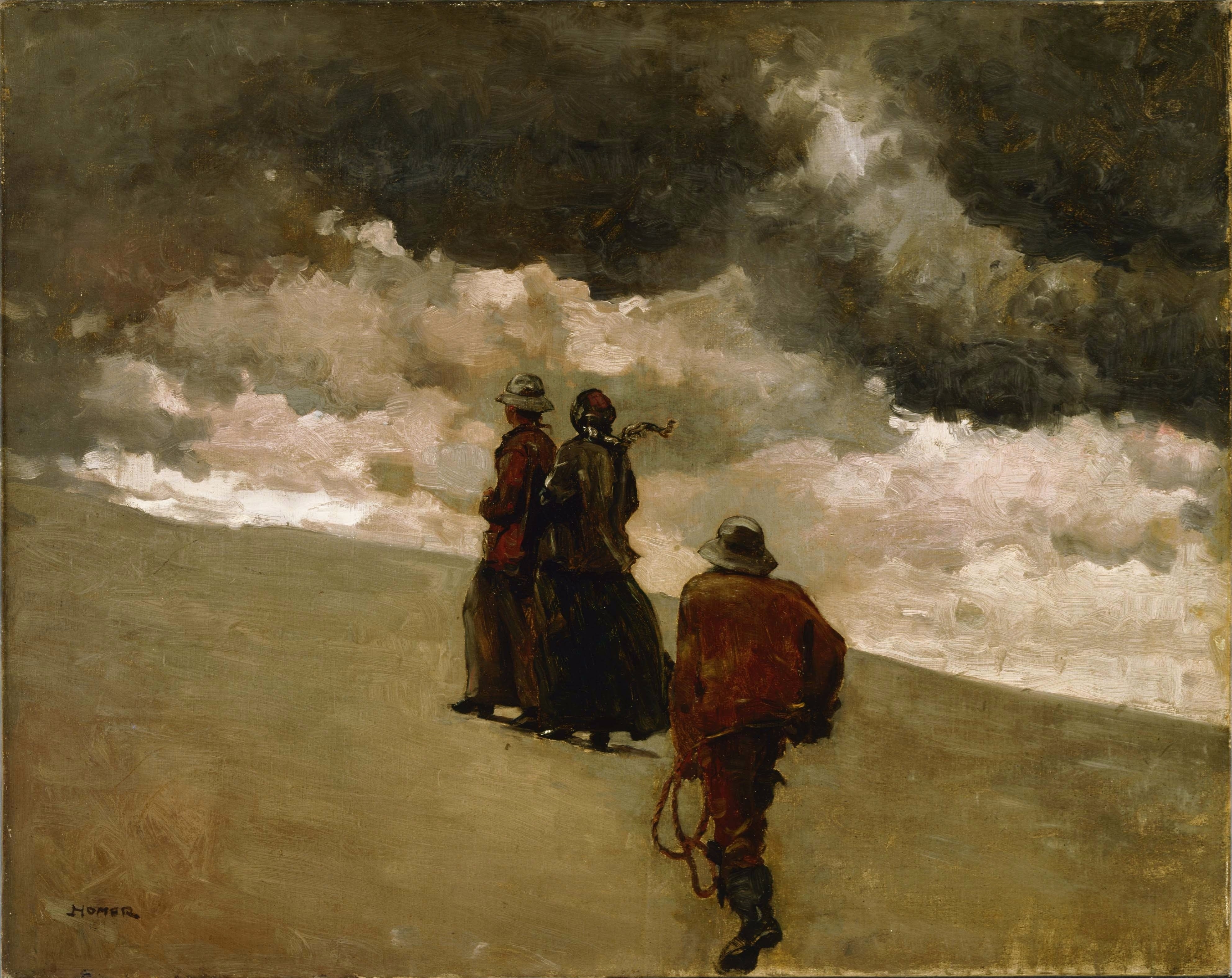 《来救援》（to the rescue）｜温斯洛·霍默 Winslow Homer｜不明